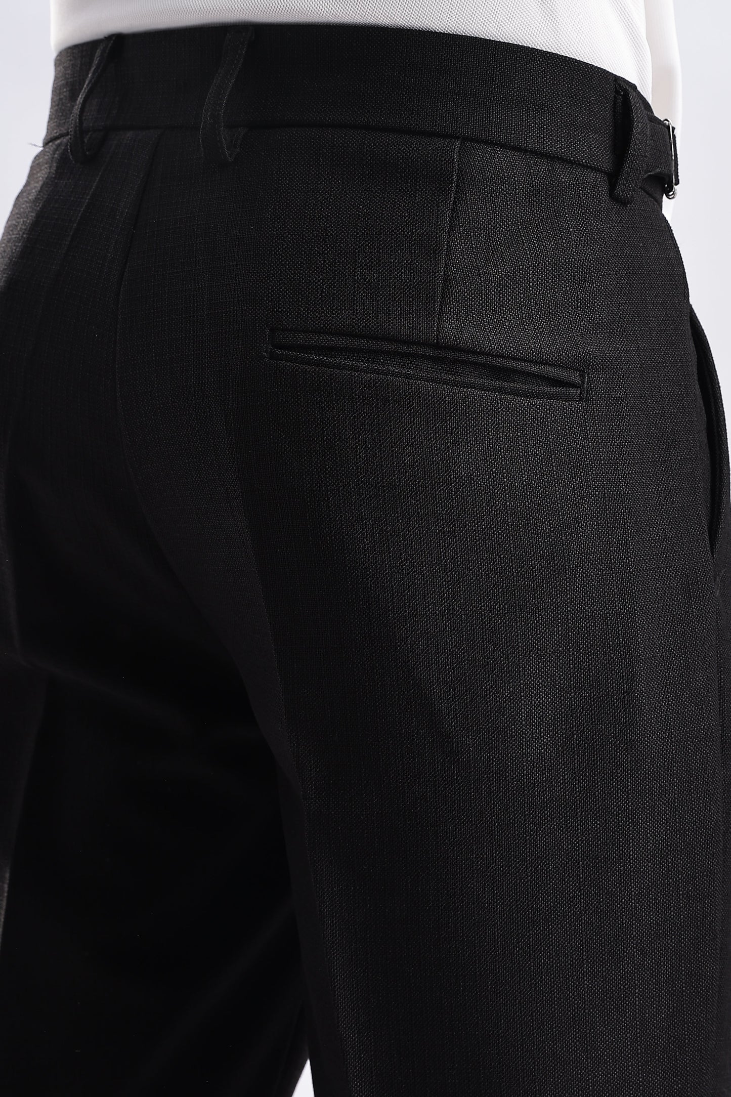 Men Gorkha Pant-Black