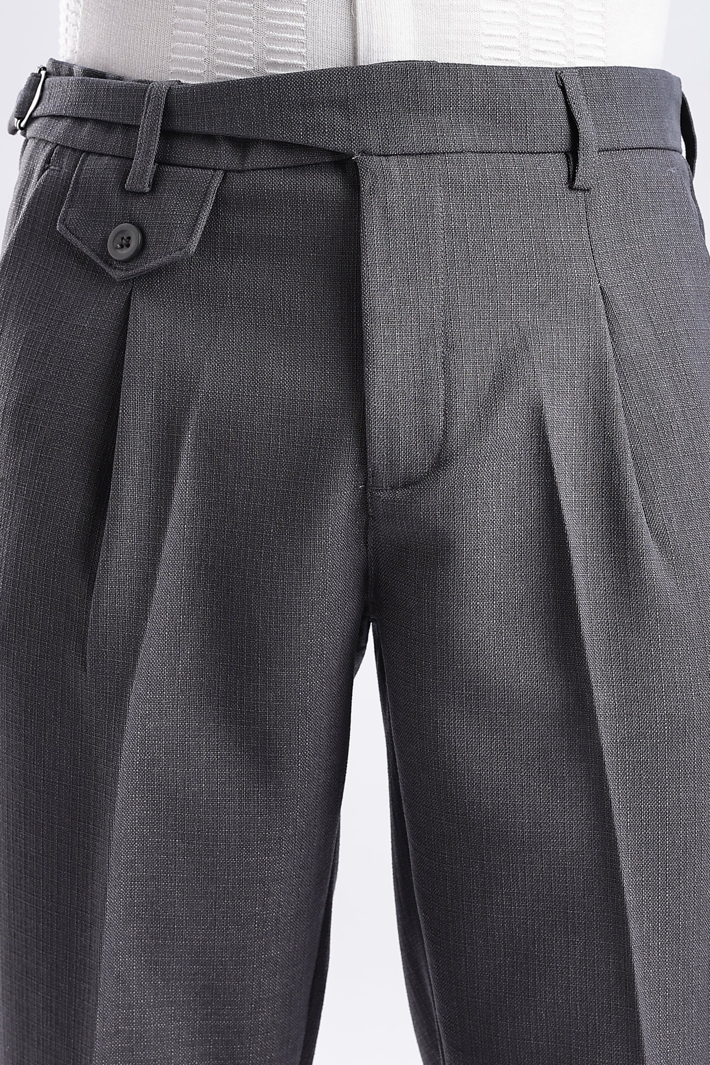 Men Gorkha Pant-Grey