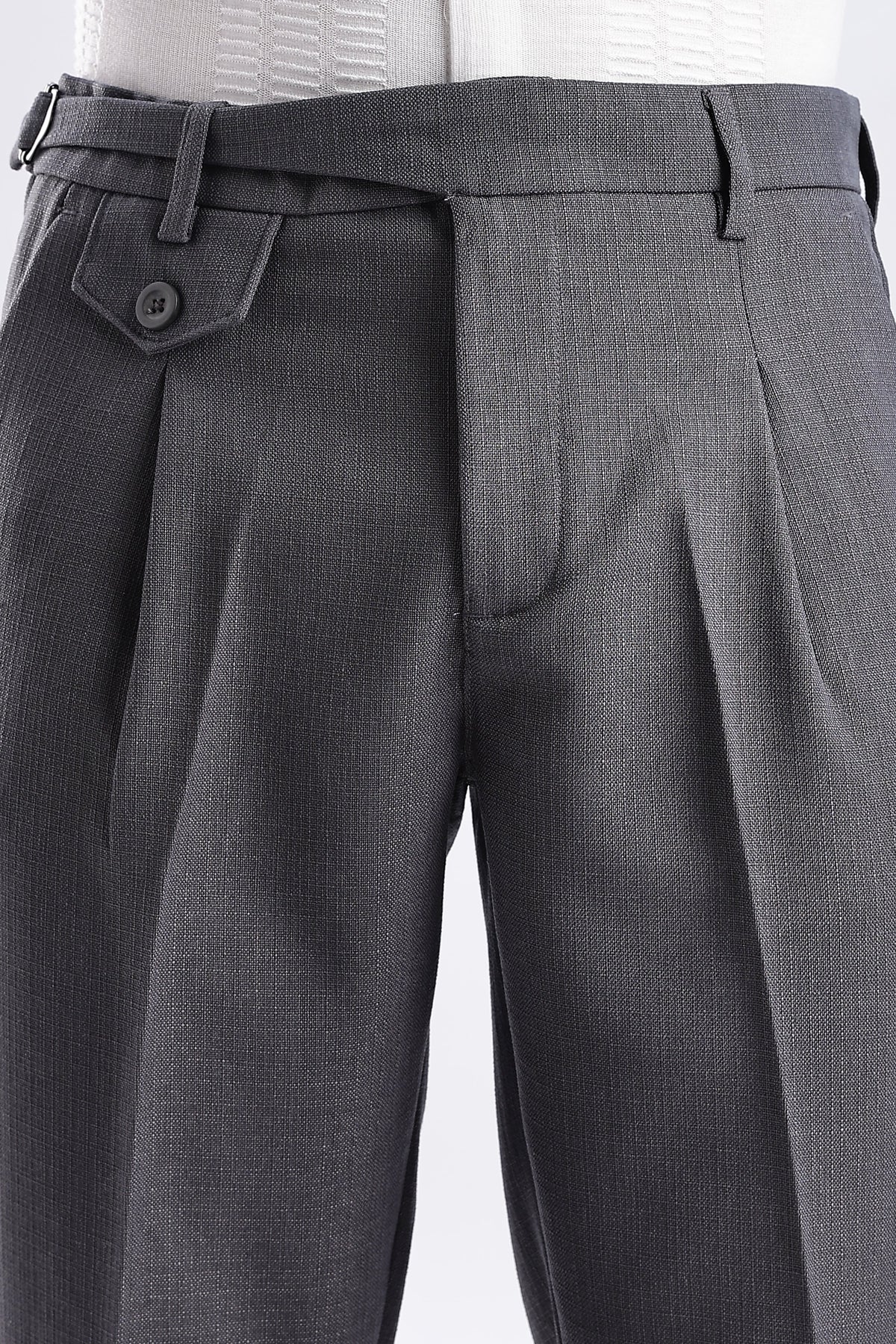 Men Gorkha Pant-Grey