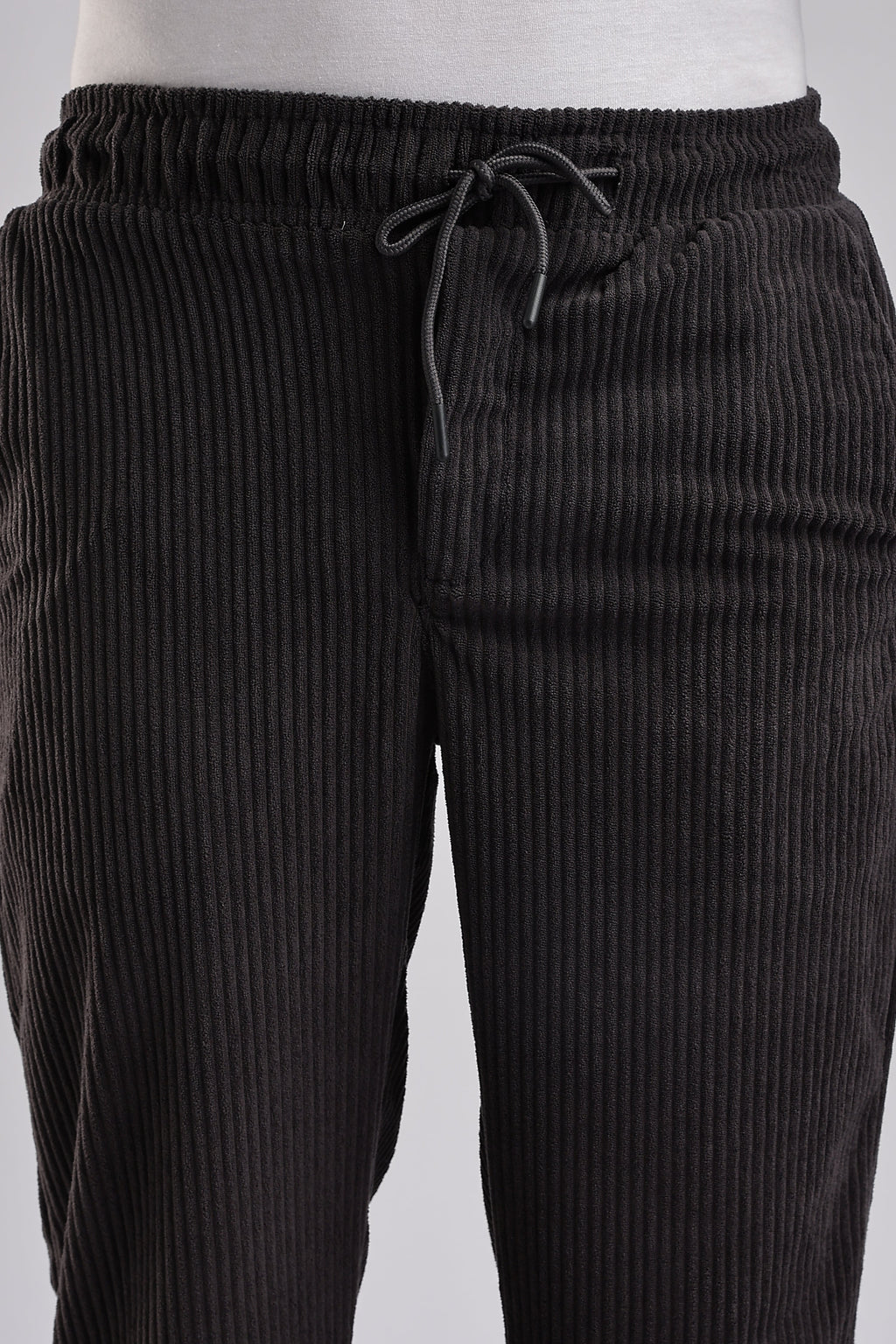 Men Corduroy Relaxed Traveller-Dk Grey