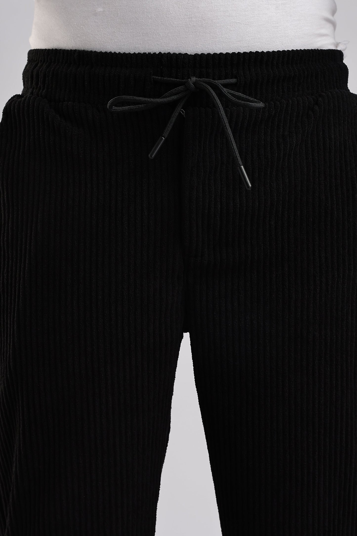 Men Corduroy Relaxed Traveller-Black