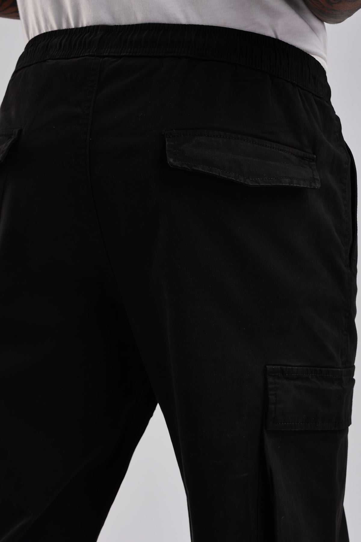 Men Core Vintage Cargo -Black