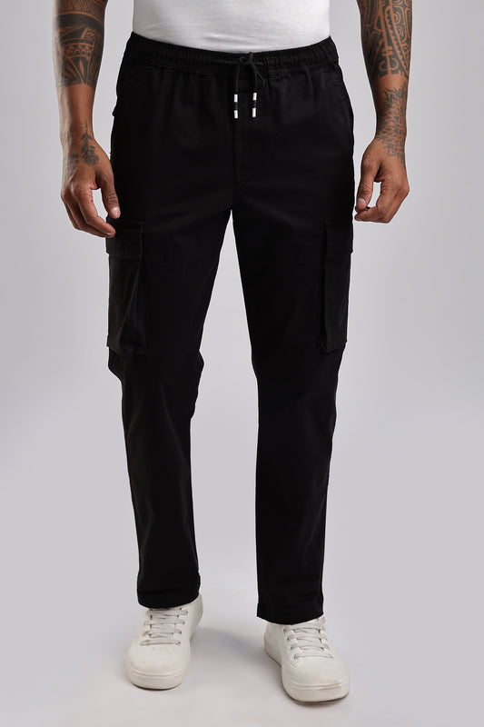 Men Core Vintage Cargo -Black