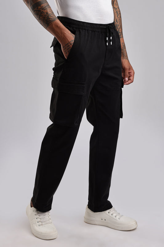 Men Core Vintage Cargo -Black