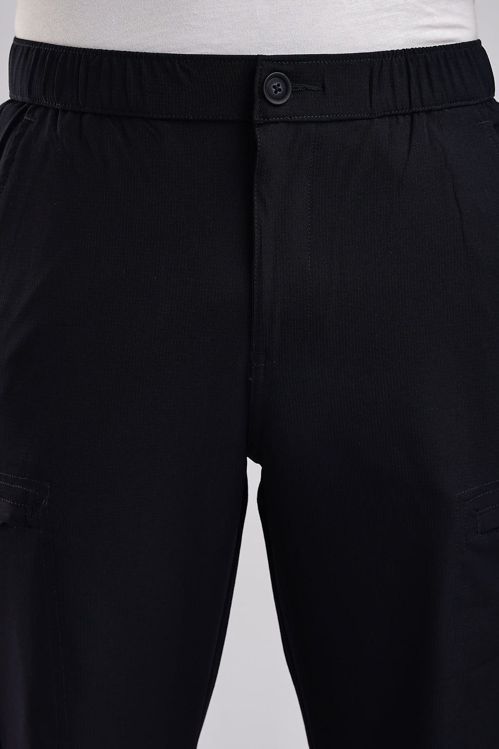 Men Structured Adventure Cargo-Navy