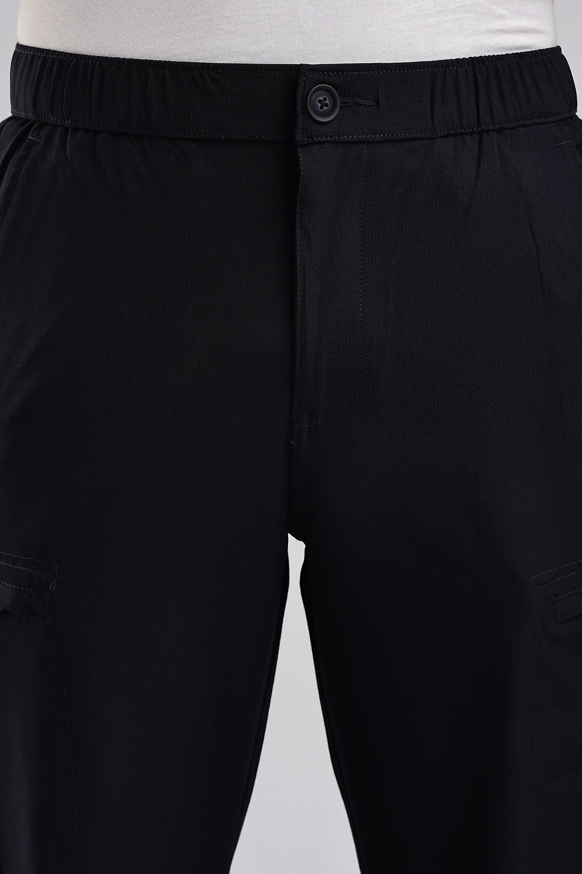 Men Structured Adventure Cargo-Navy