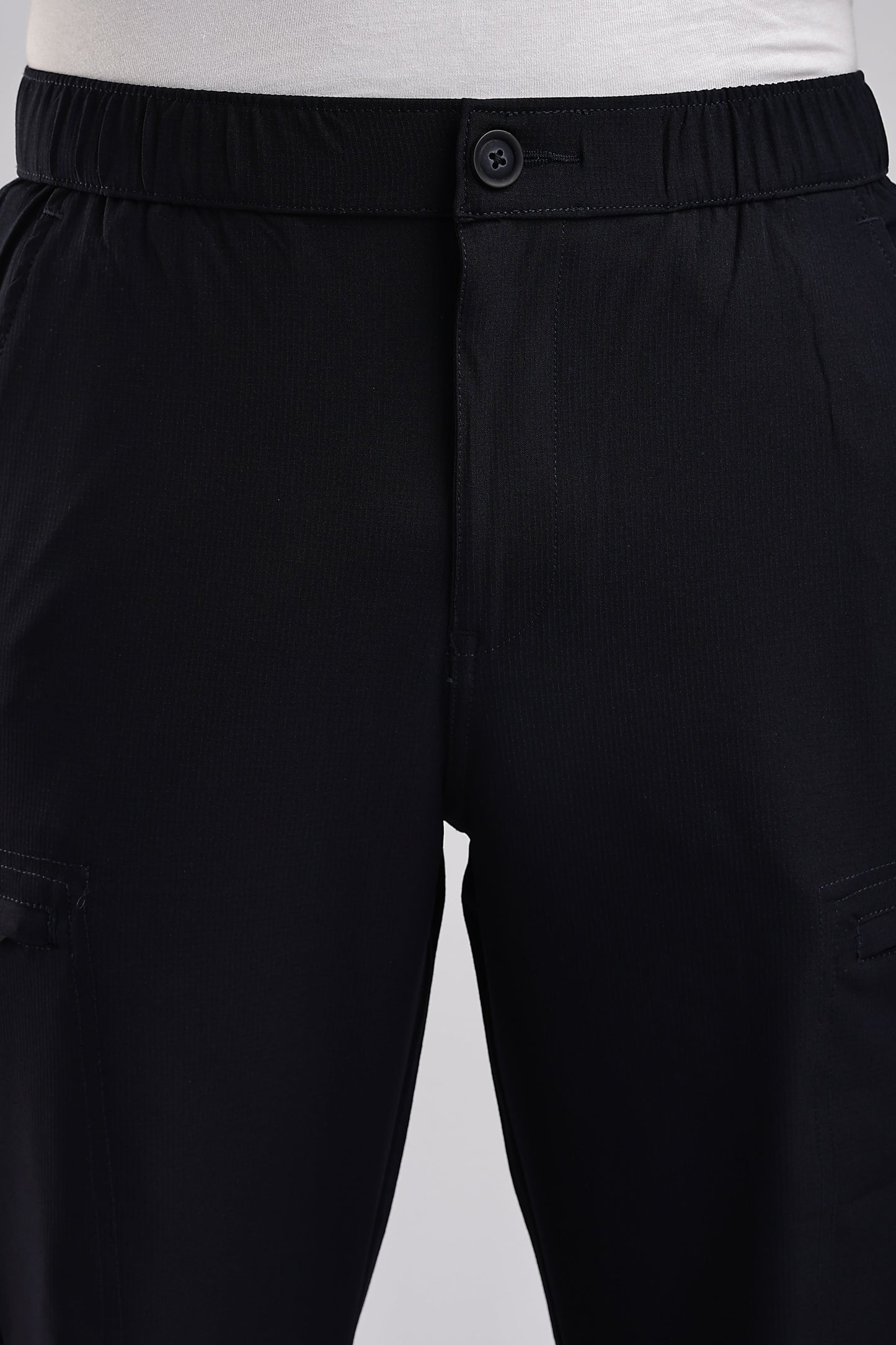 Men Structured Adventure Cargo-Navy