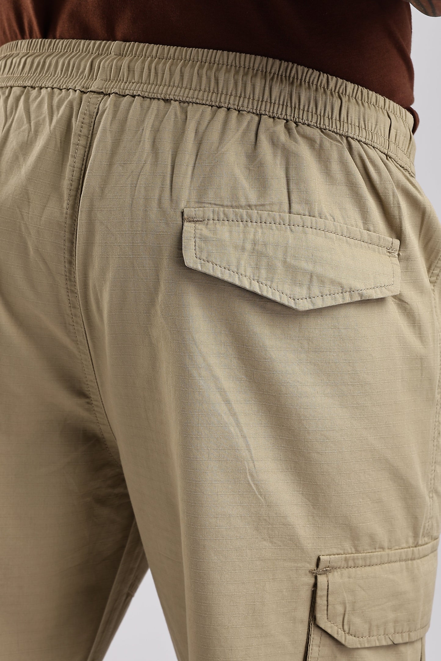 Men Ribstop Cargo-Beige