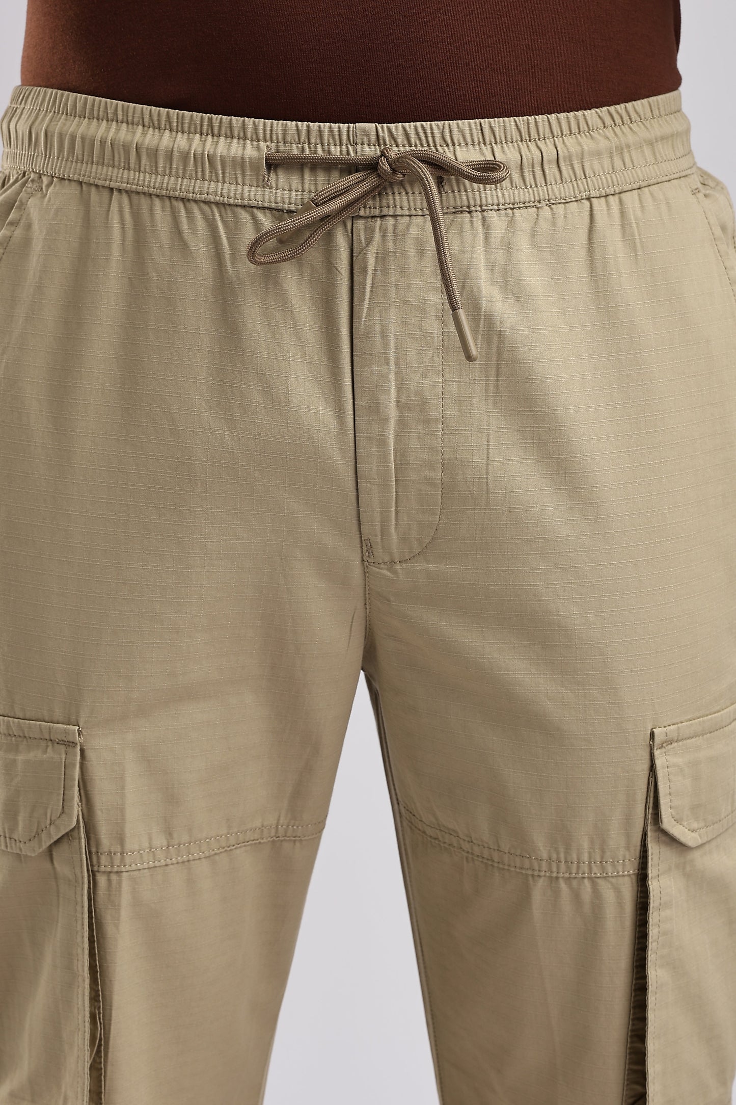 Men Ribstop Cargo-Beige