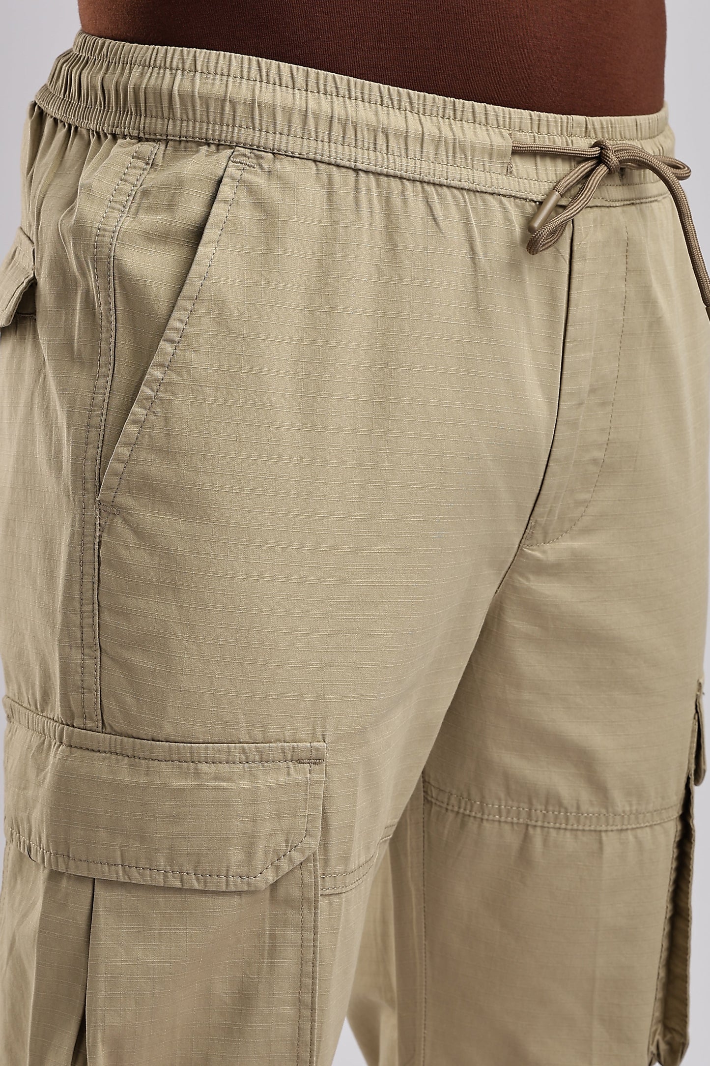 Men Ribstop Cargo-Beige