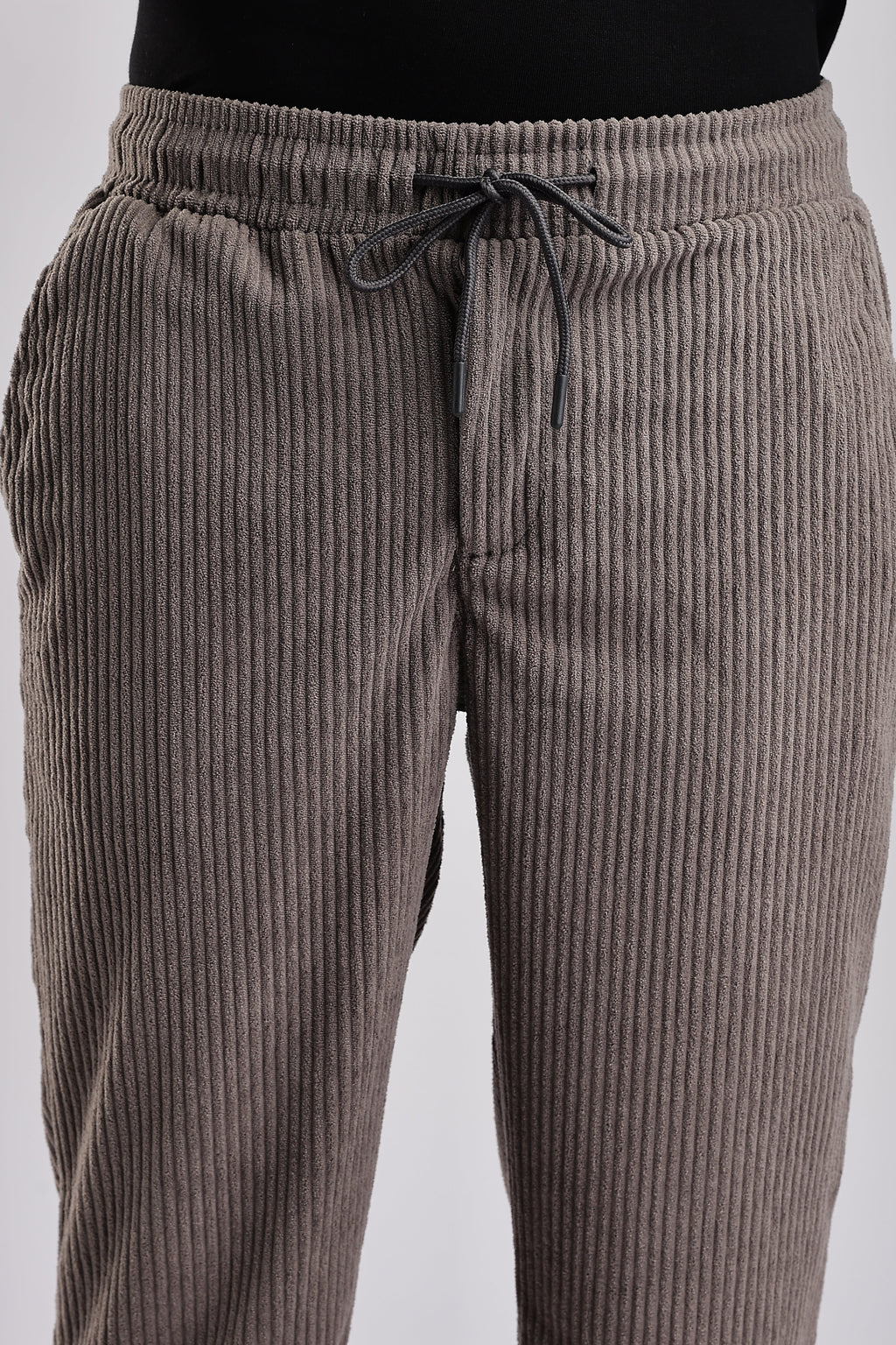 Men Corduroy Relaxed Traveller-Lt Grey