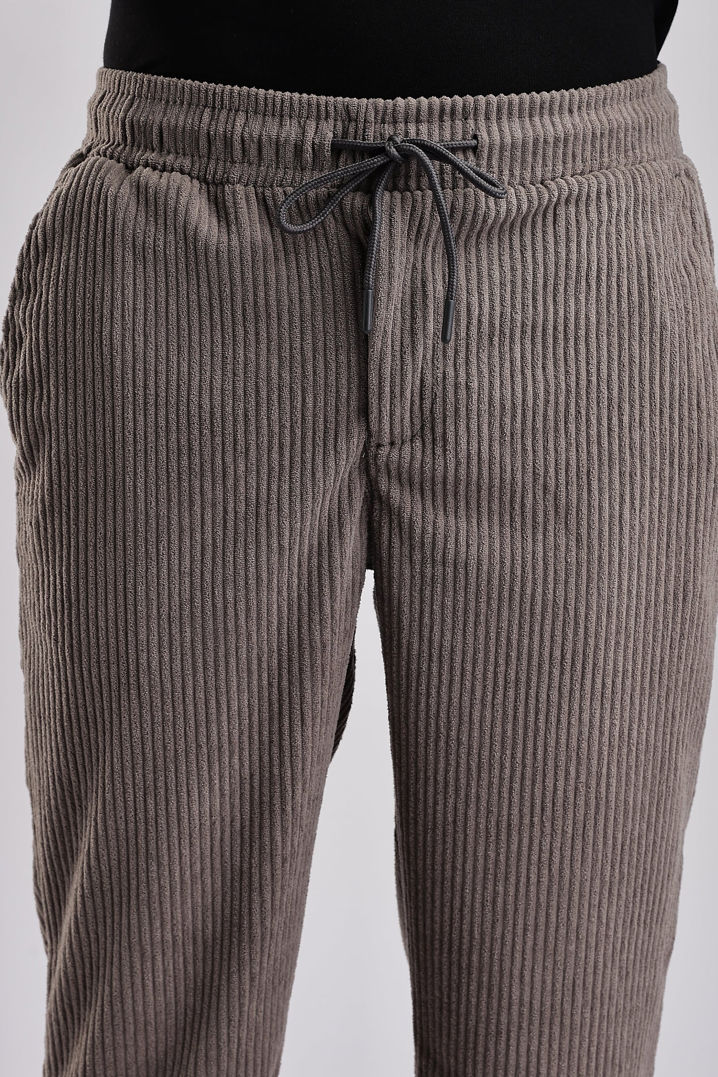 Men Corduroy Relaxed Traveller-Lt Grey