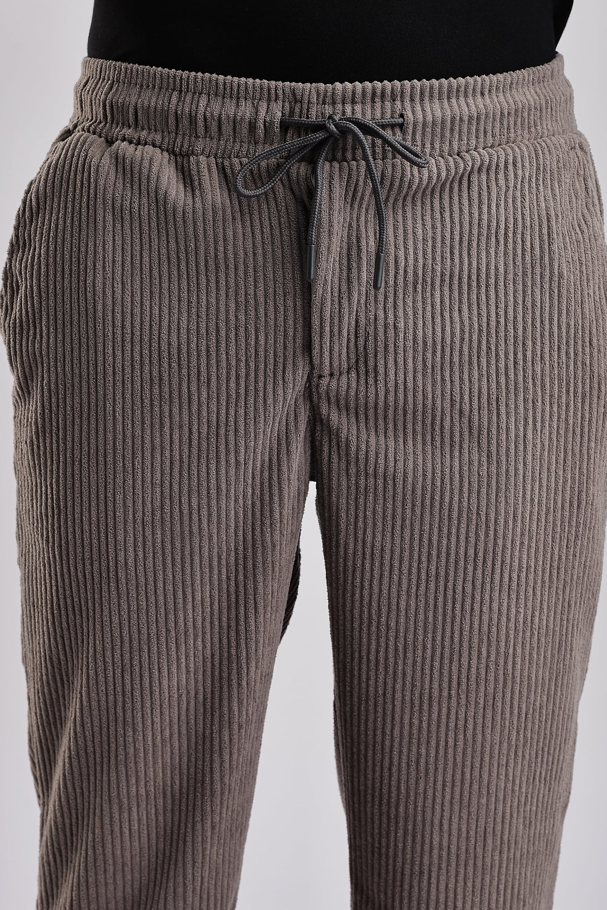 Men Corduroy Relaxed Traveller-Lt Grey