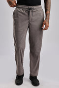 Men Corduroy Relaxed Traveller-Lt Grey