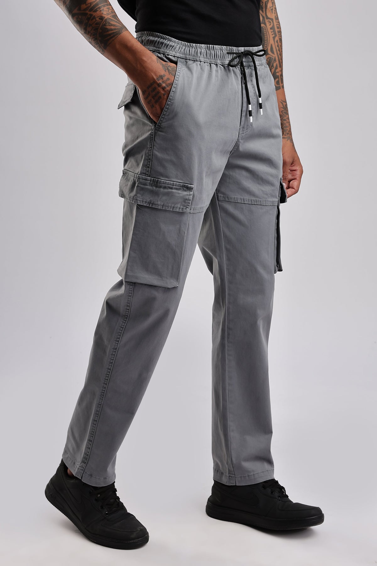 Men Core Vintage Cargo -Grey