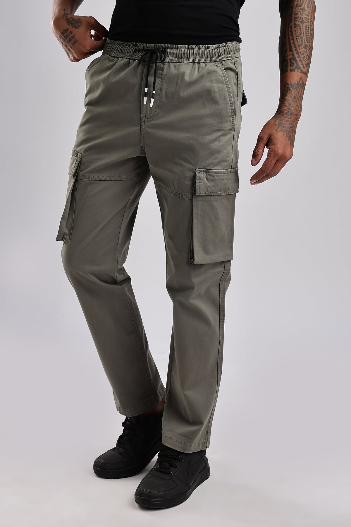 Men Core Vintage Cargo -Lt Olive