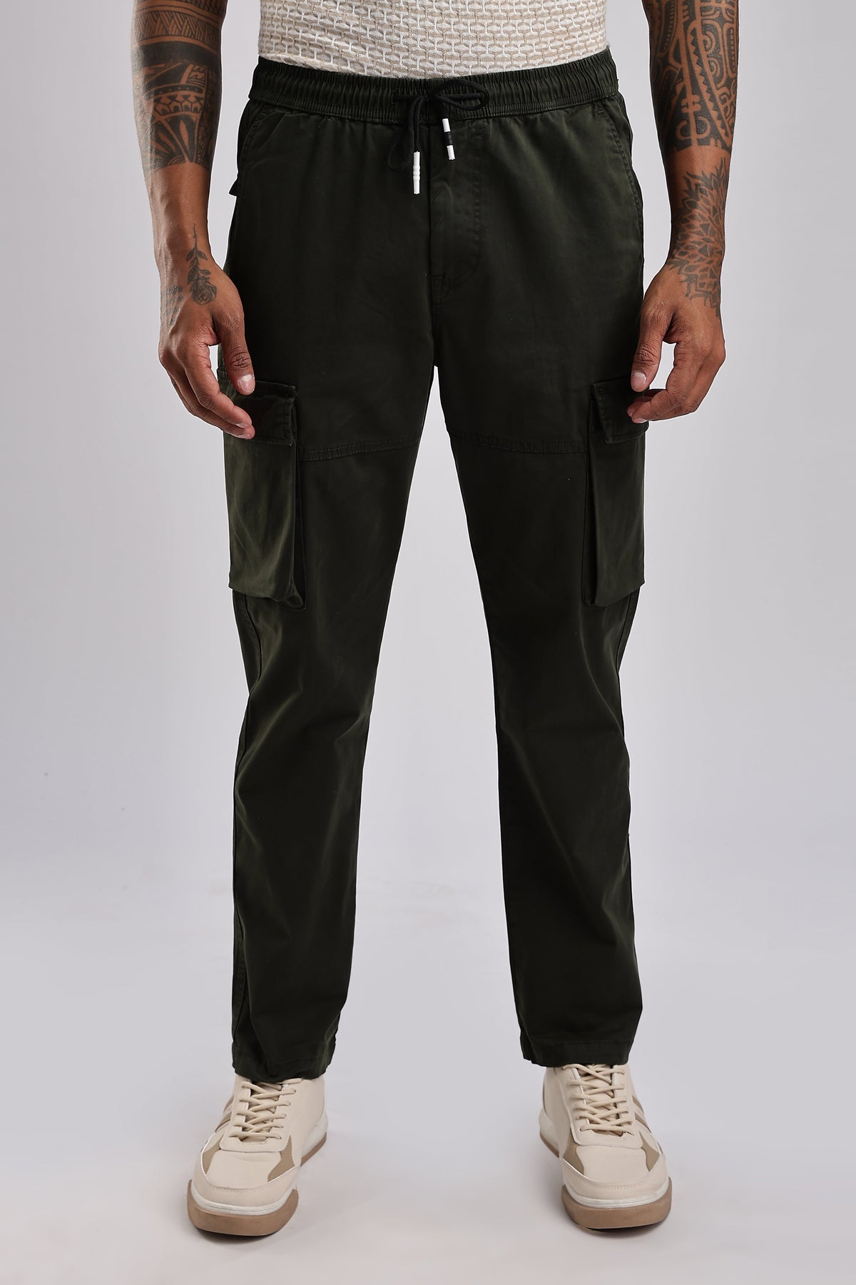 Men Core Vintage Cargo -Olive