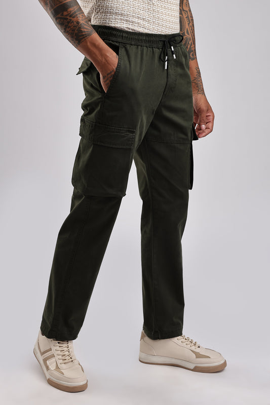 Men Core Vintage Cargo -Olive