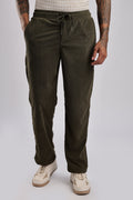 Men Corduroy Relaxed Traveller-Olive