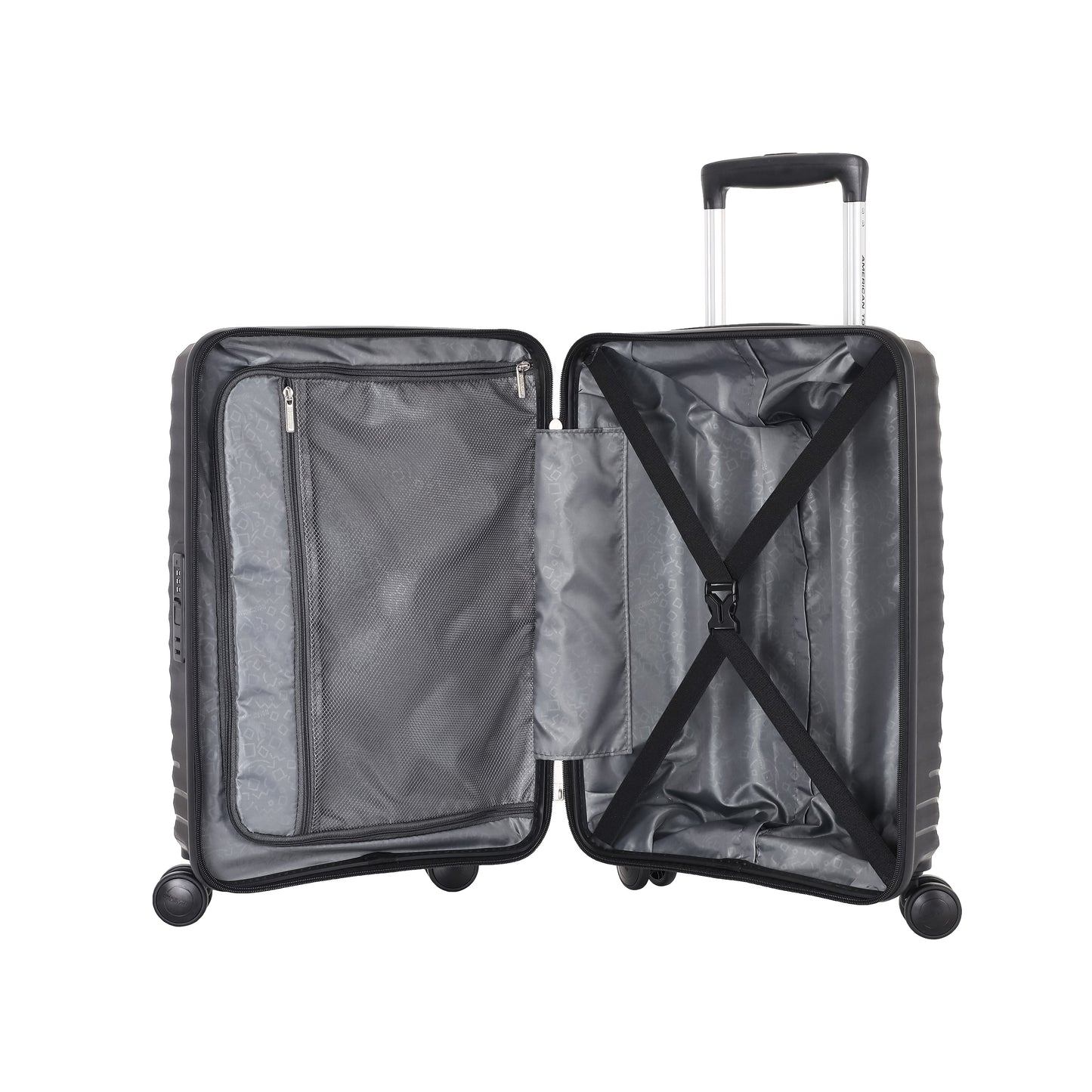 American Tourister Hard Case Trolley Luggage Black