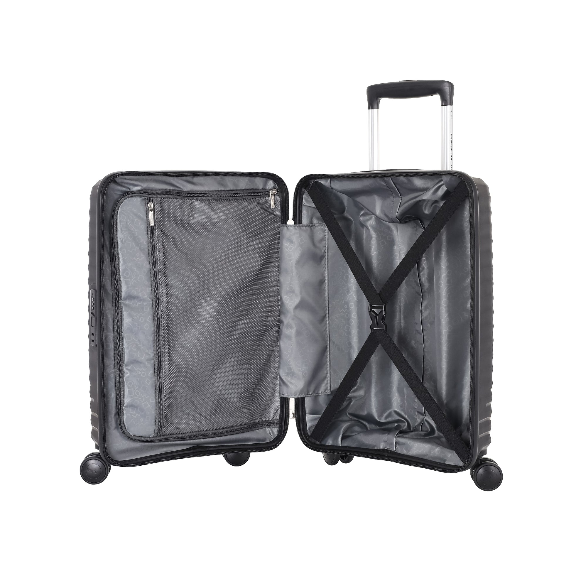 American Tourister Hard Case Trolley Luggage Black