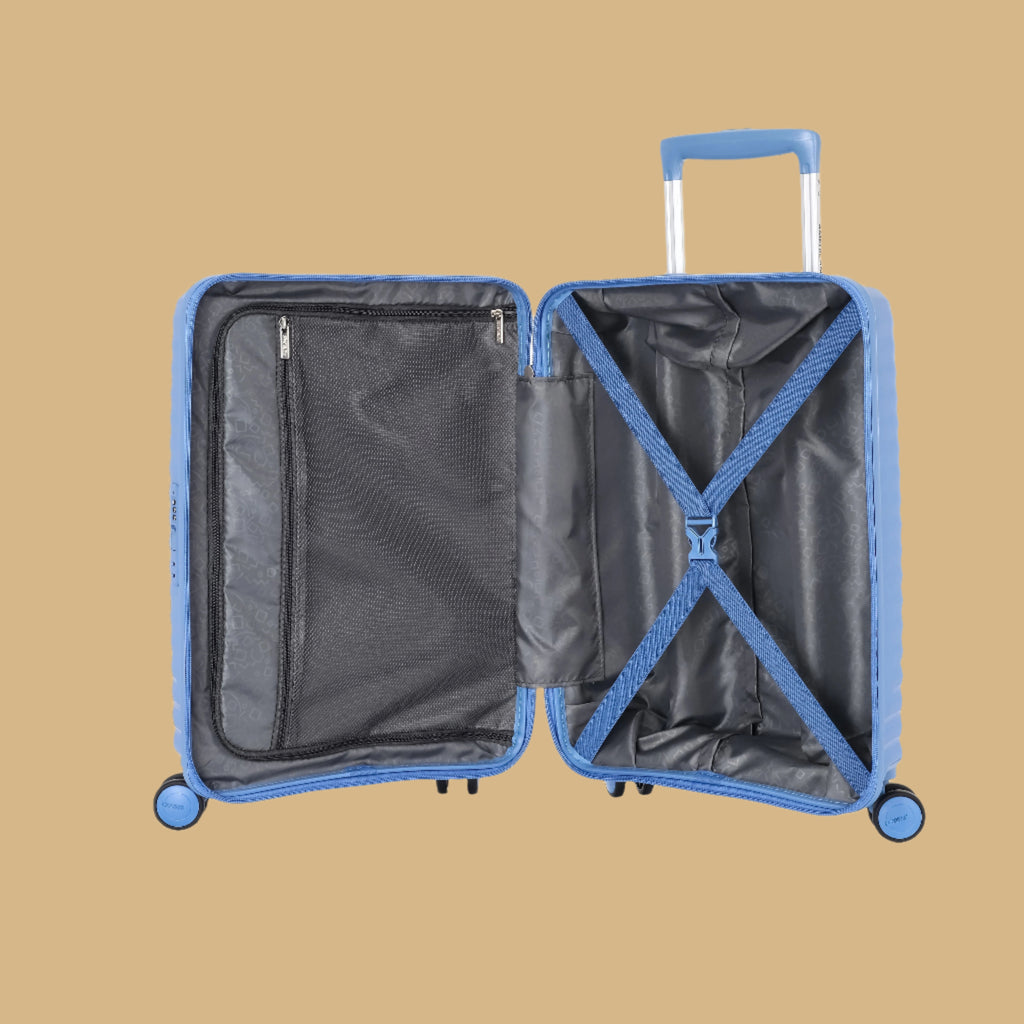 American Tourister Travel Luggage Blue