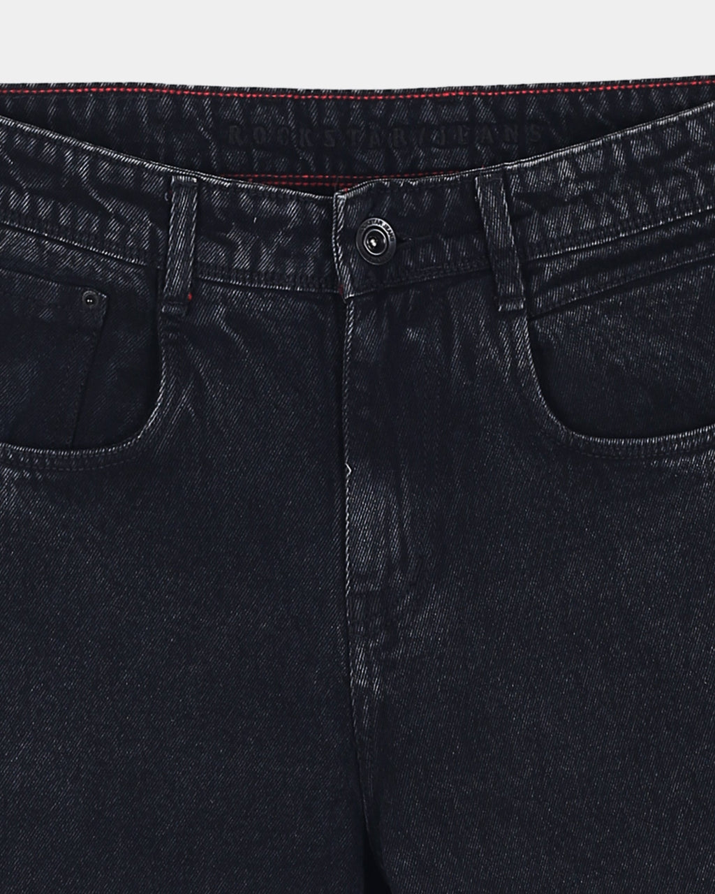 SIGNATURE BLACK DENIM - Straight fit