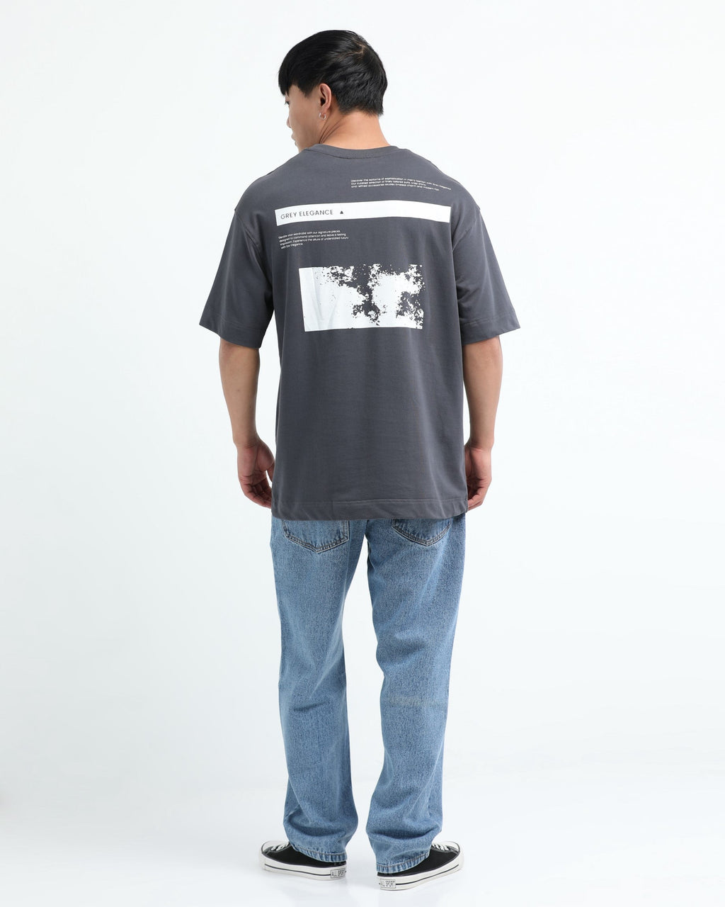 GREY ELEGANCE GREY TEE - Relaxed Fit