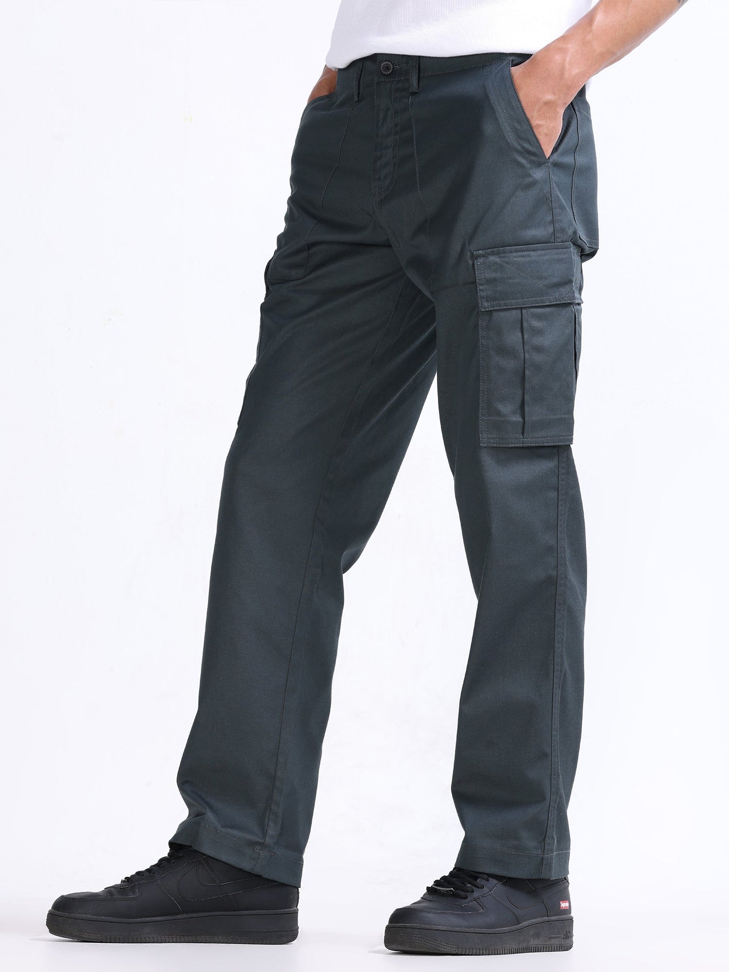 Mason Olive Relaxed Cargo