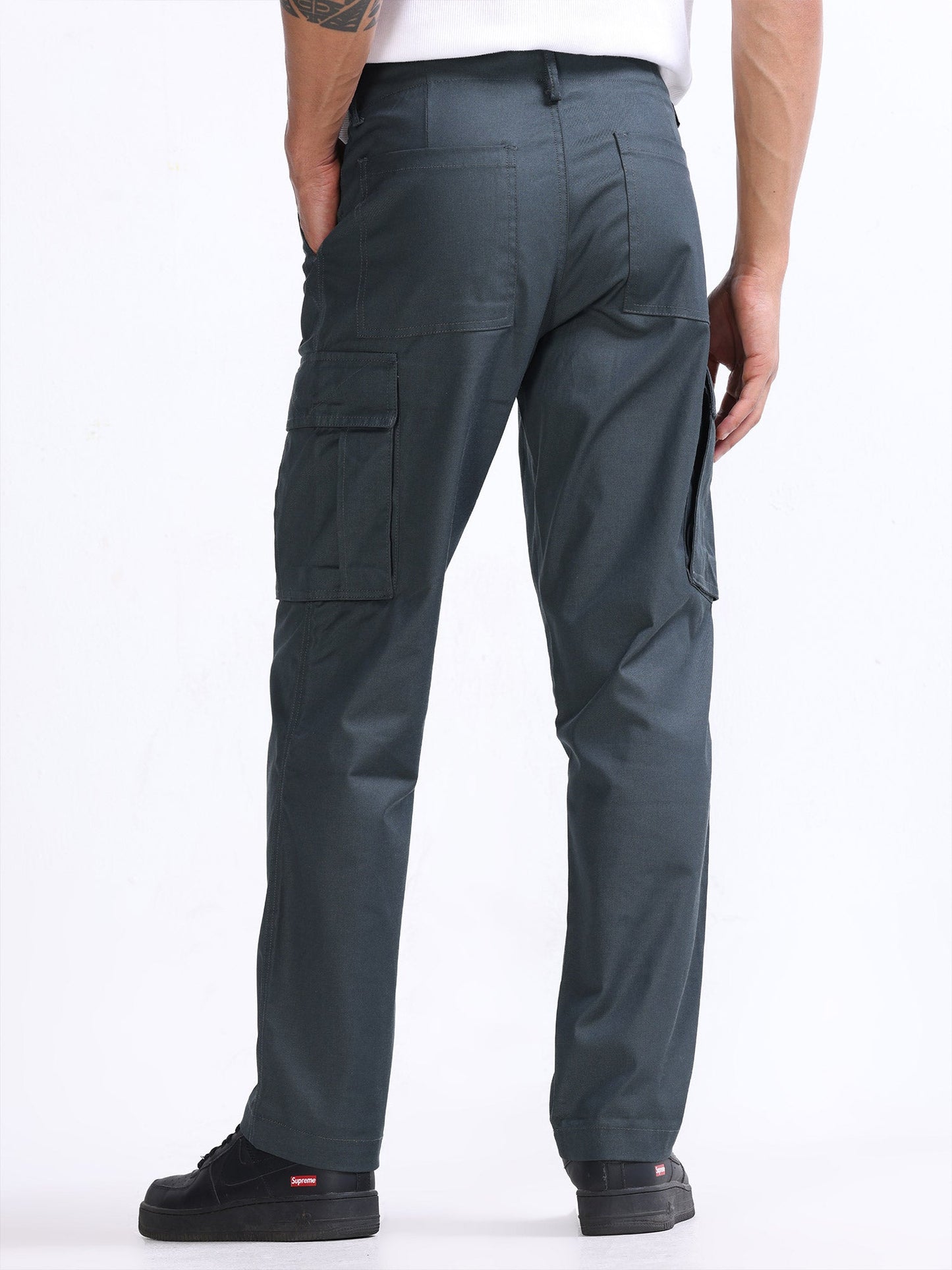 Mason Olive Relaxed Cargo