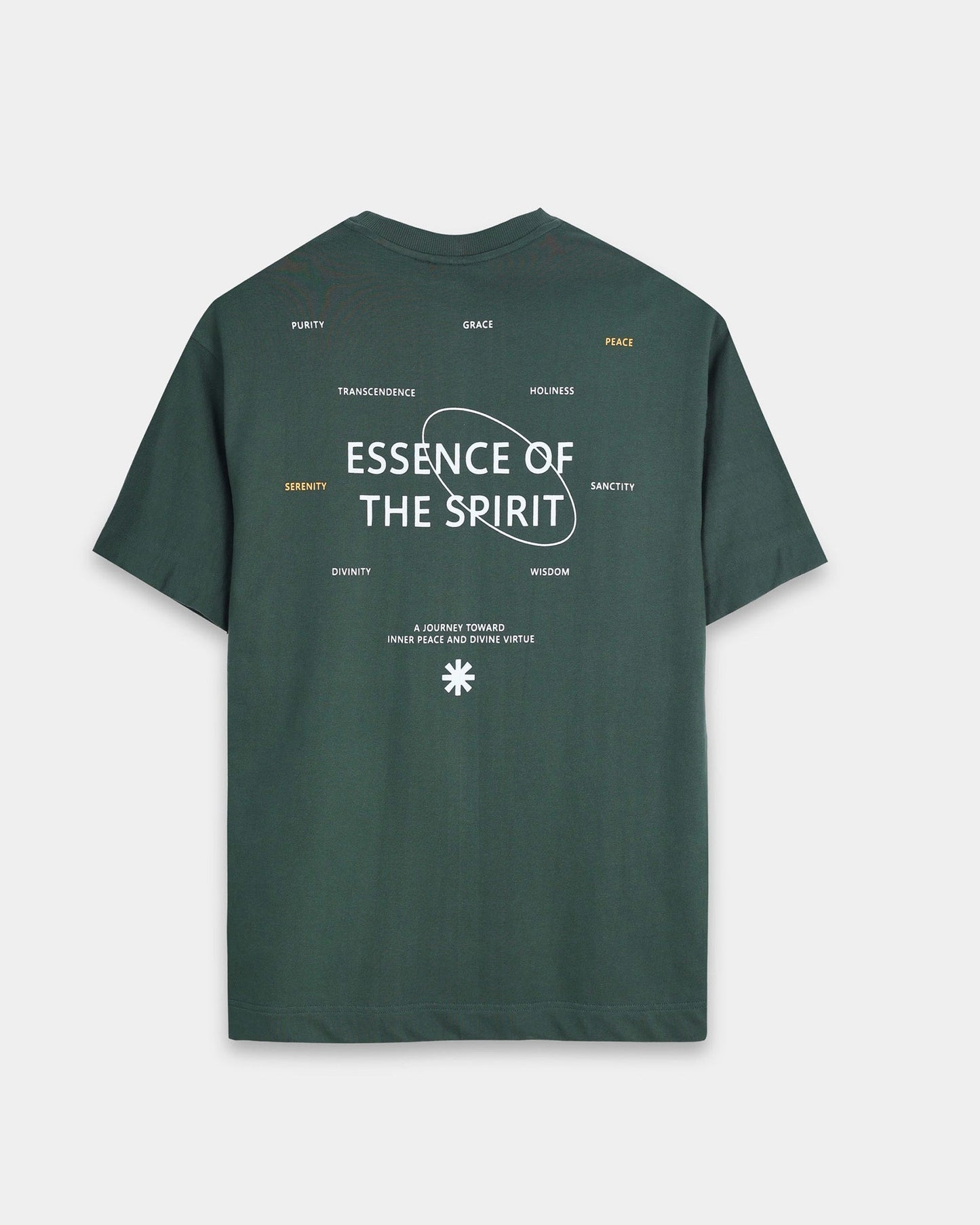 ESSENCE OF SPIRIT FOREST GREEN TEE - Relaxed Fit
