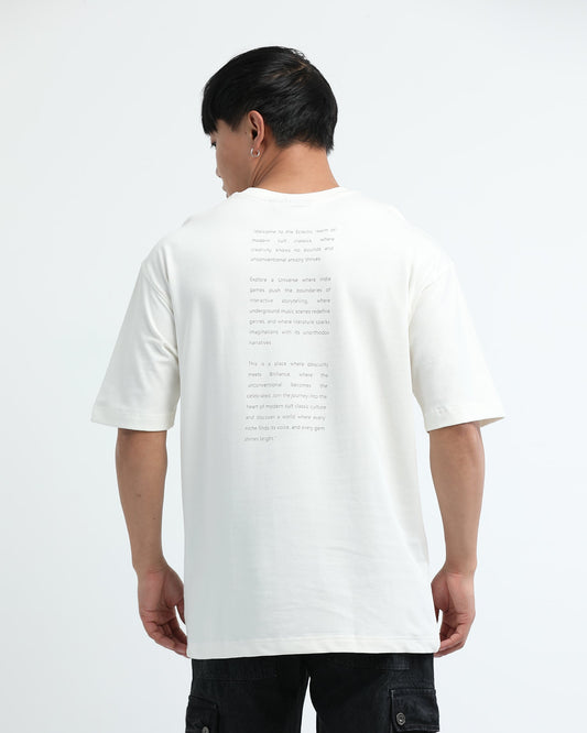 ECLECTIC REALM OFF WHITE  TEE - Relaxed Fit