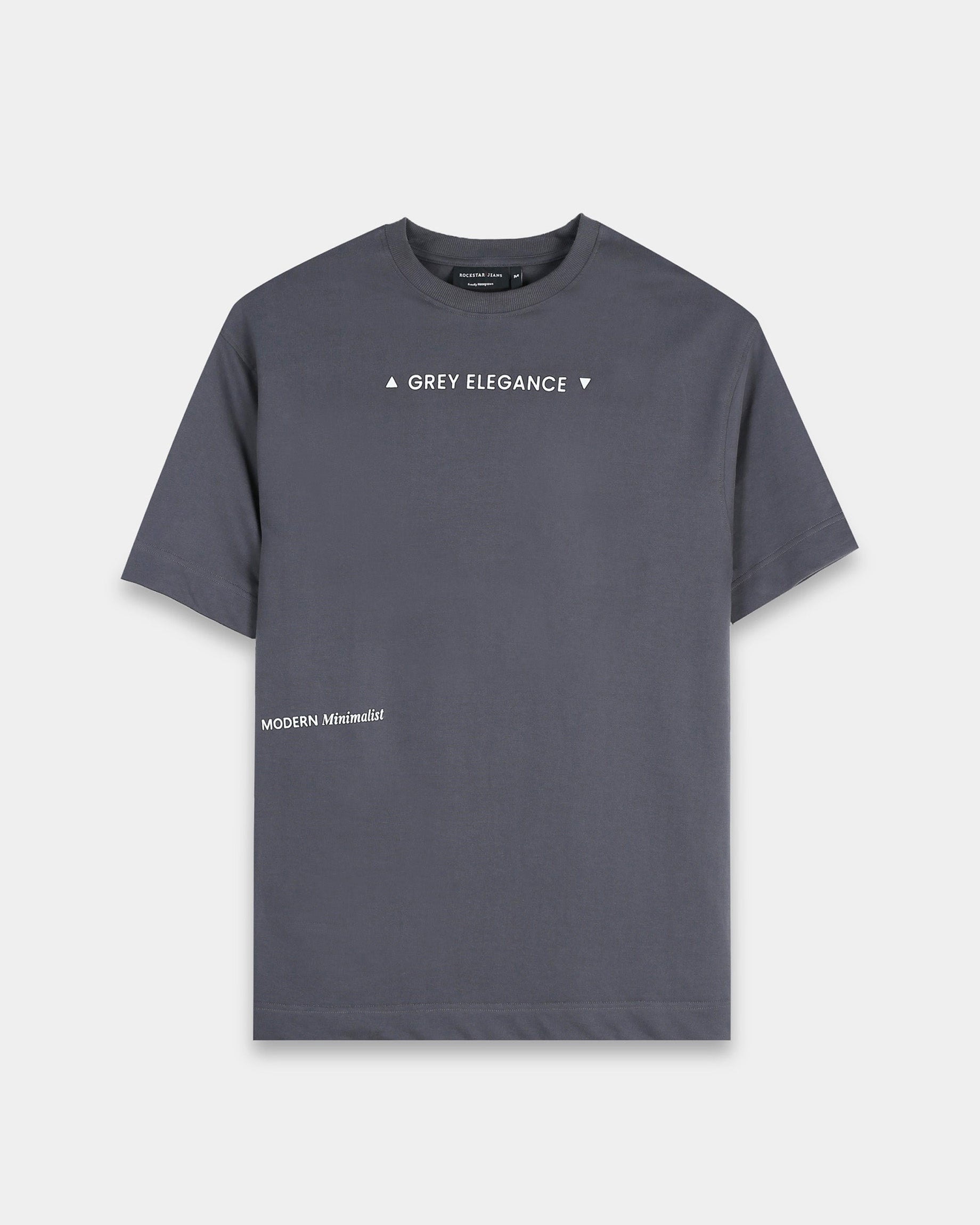 GREY ELEGANCE GREY TEE - Relaxed Fit