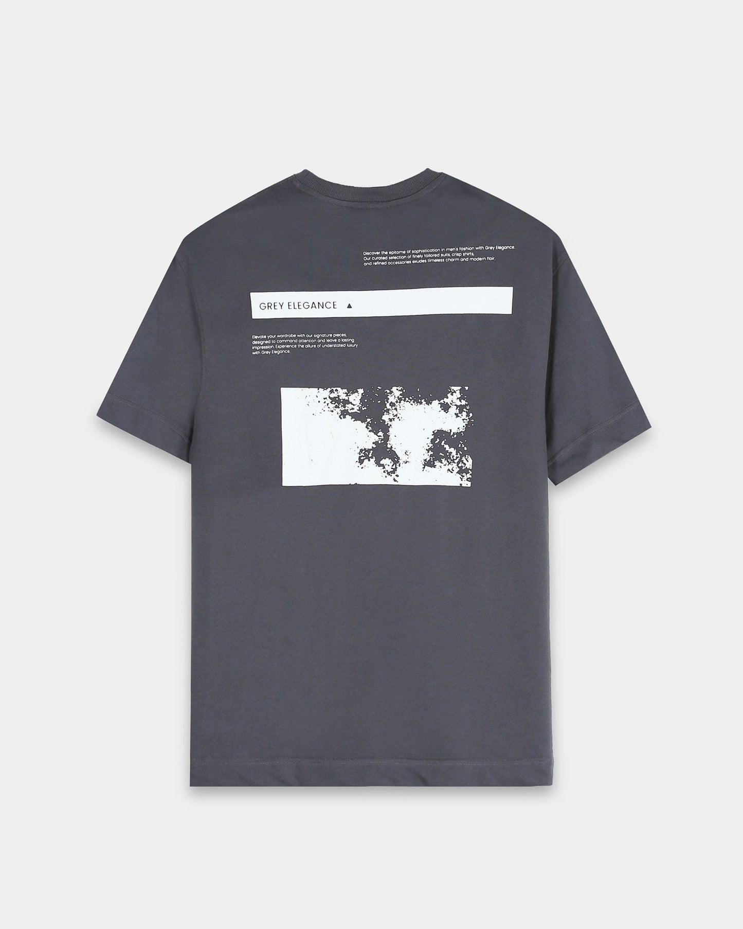 GREY ELEGANCE GREY TEE - Relaxed Fit