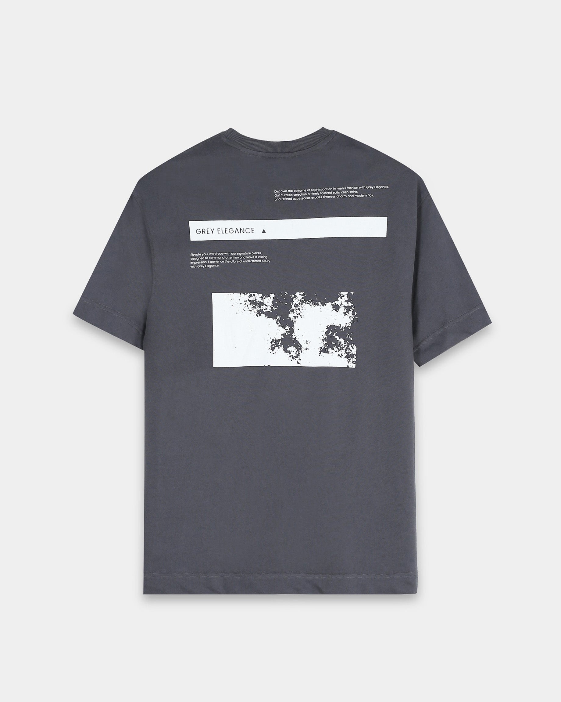 GREY ELEGANCE GREY TEE - Relaxed Fit