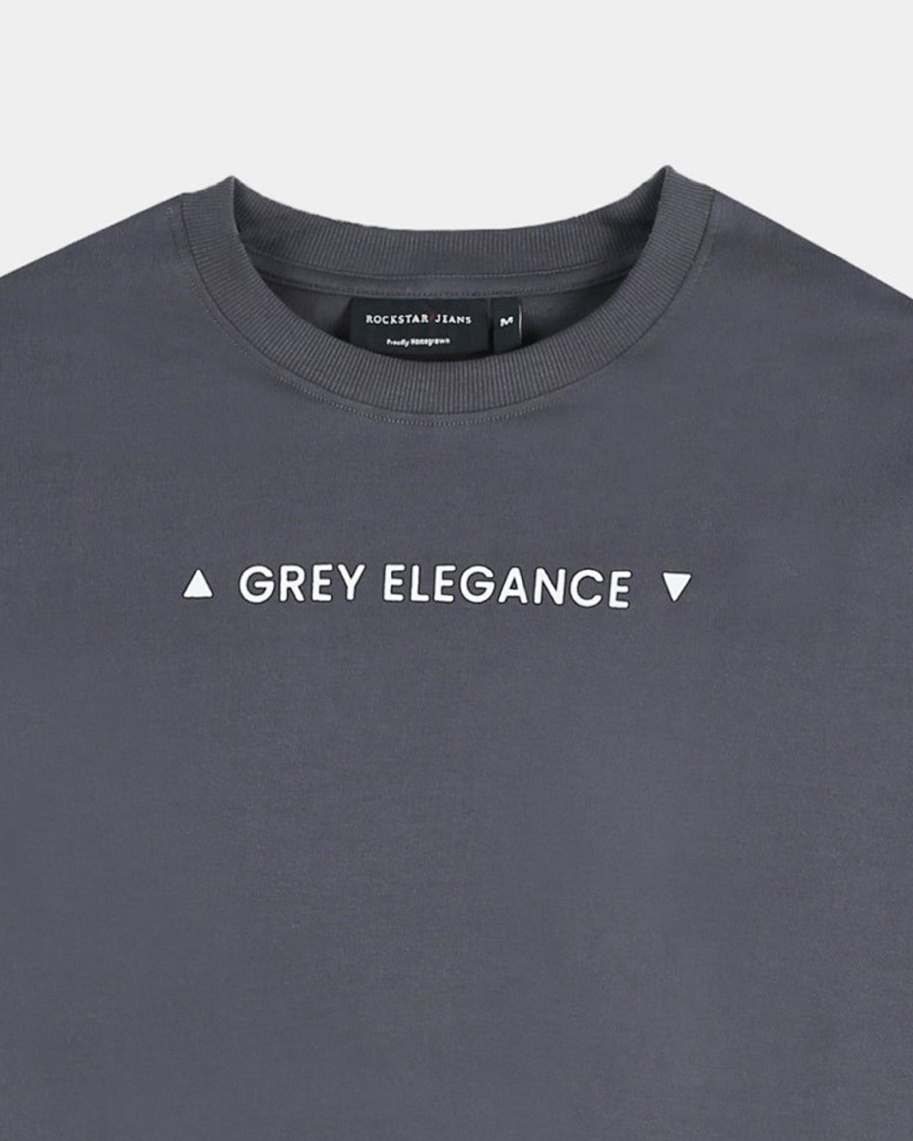 GREY ELEGANCE GREY TEE - Relaxed Fit