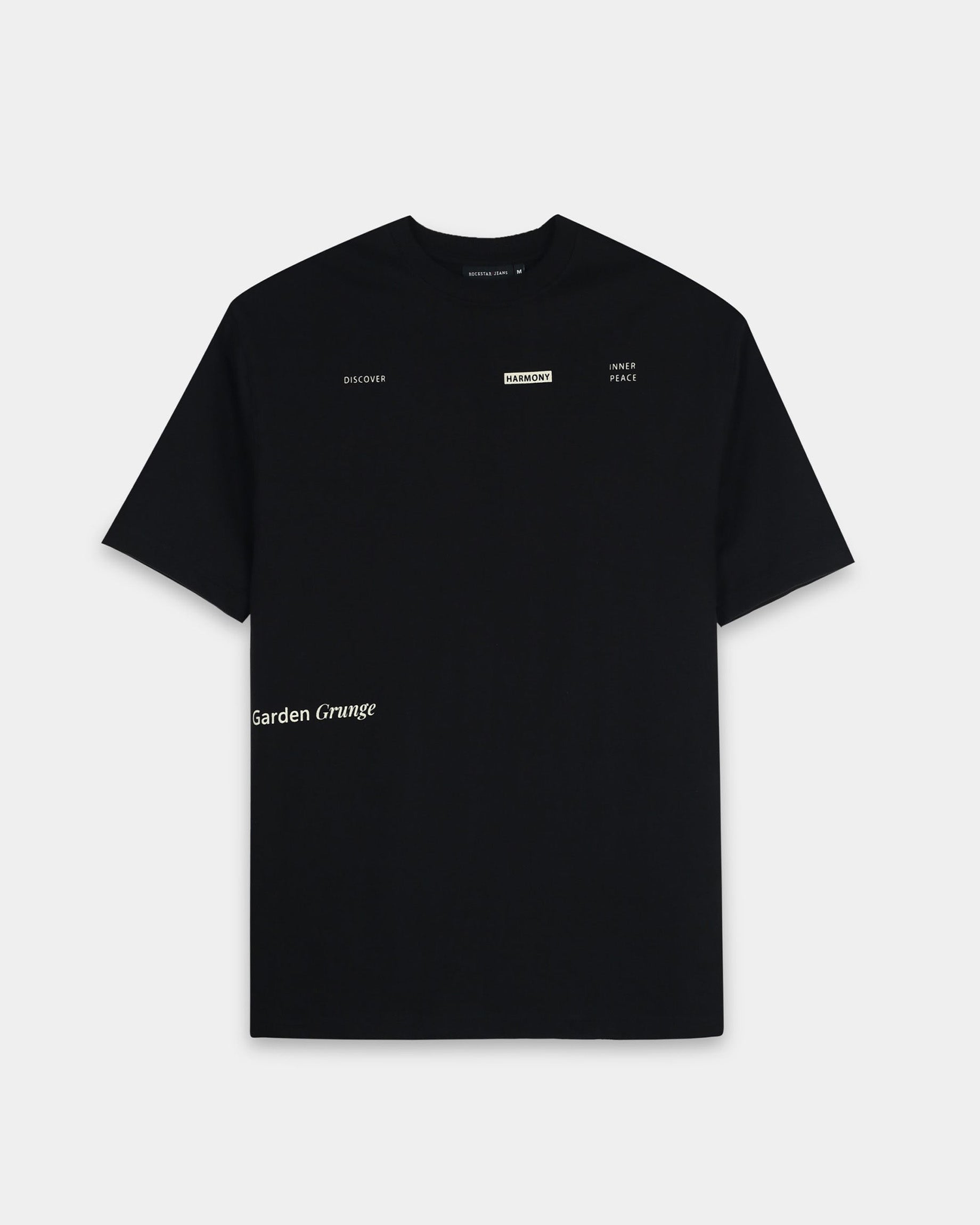 HARMONY BLACK TEE - Relaxed Fit