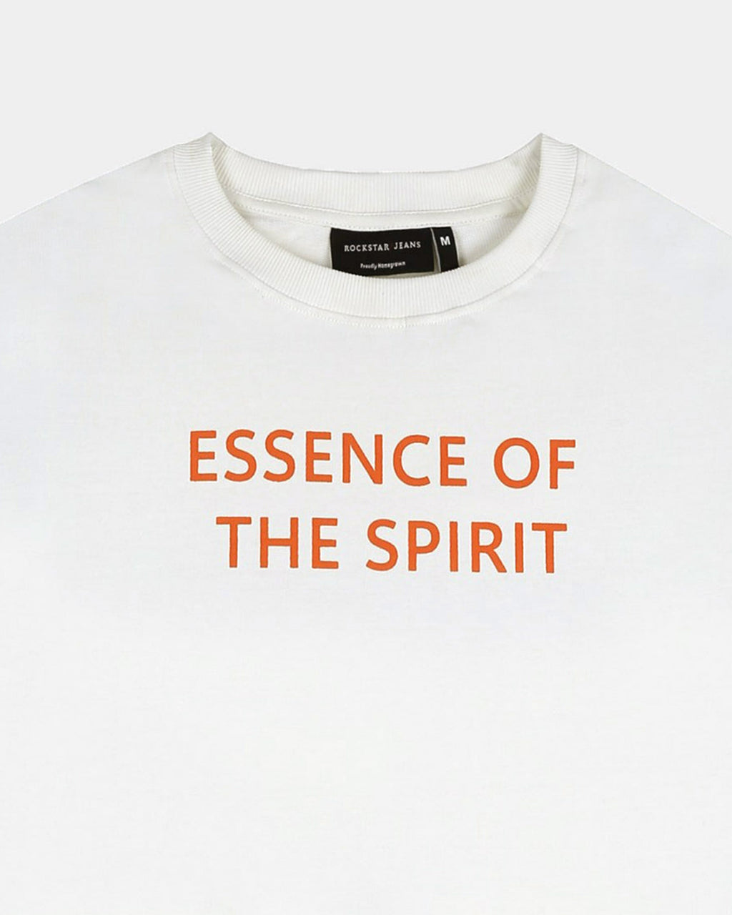 ESSENCE OF SPIRIT OFF WHITE TEE - Relaxed Fit