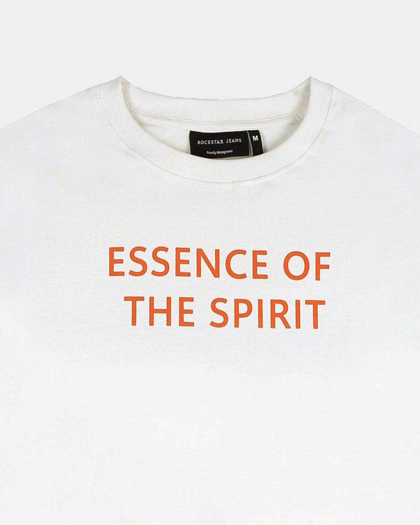 ESSENCE OF SPIRIT OFF WHITE TEE - Relaxed Fit
