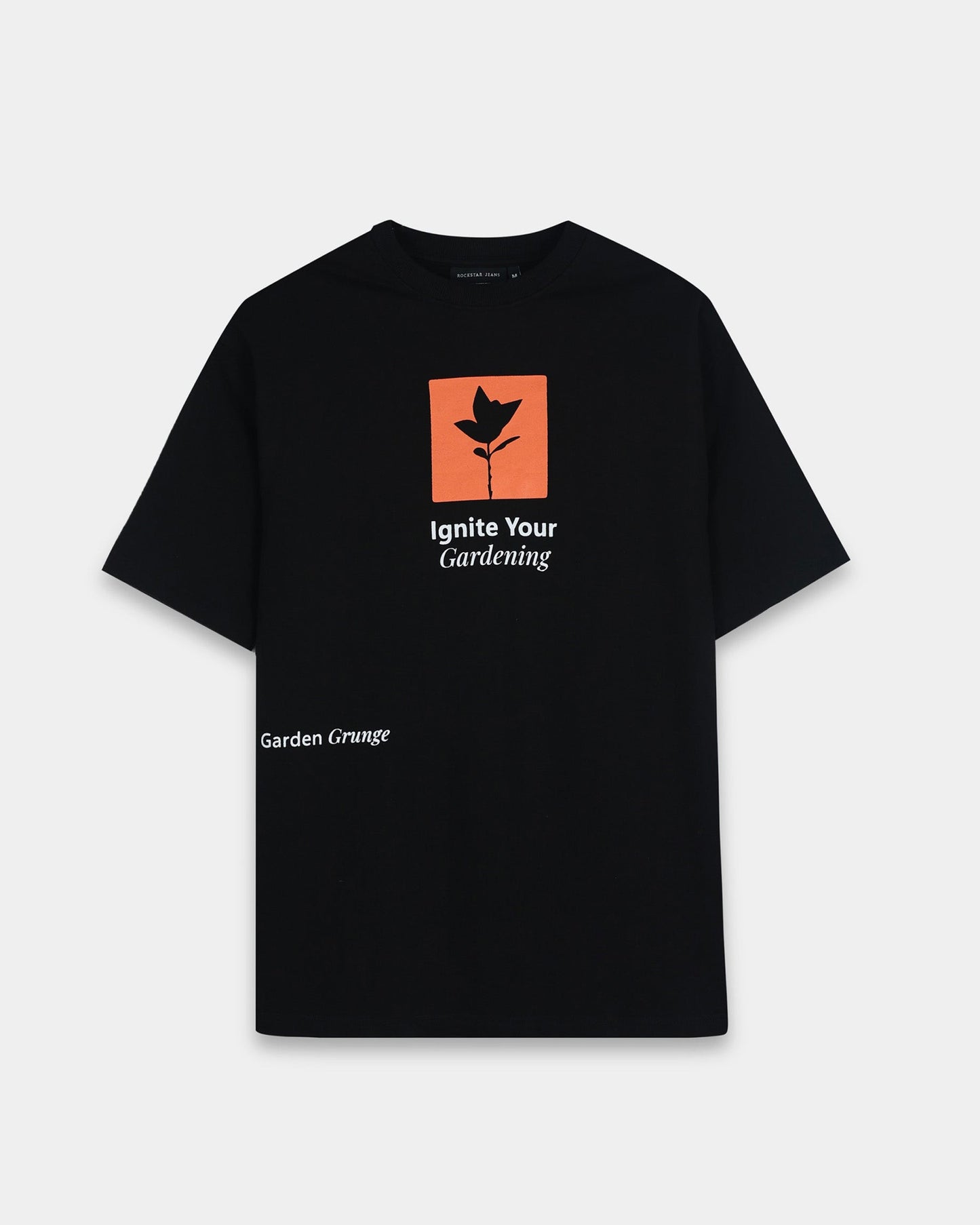 IGNITE YOUR GARDENING BLACK TEE - Relaxed Fit