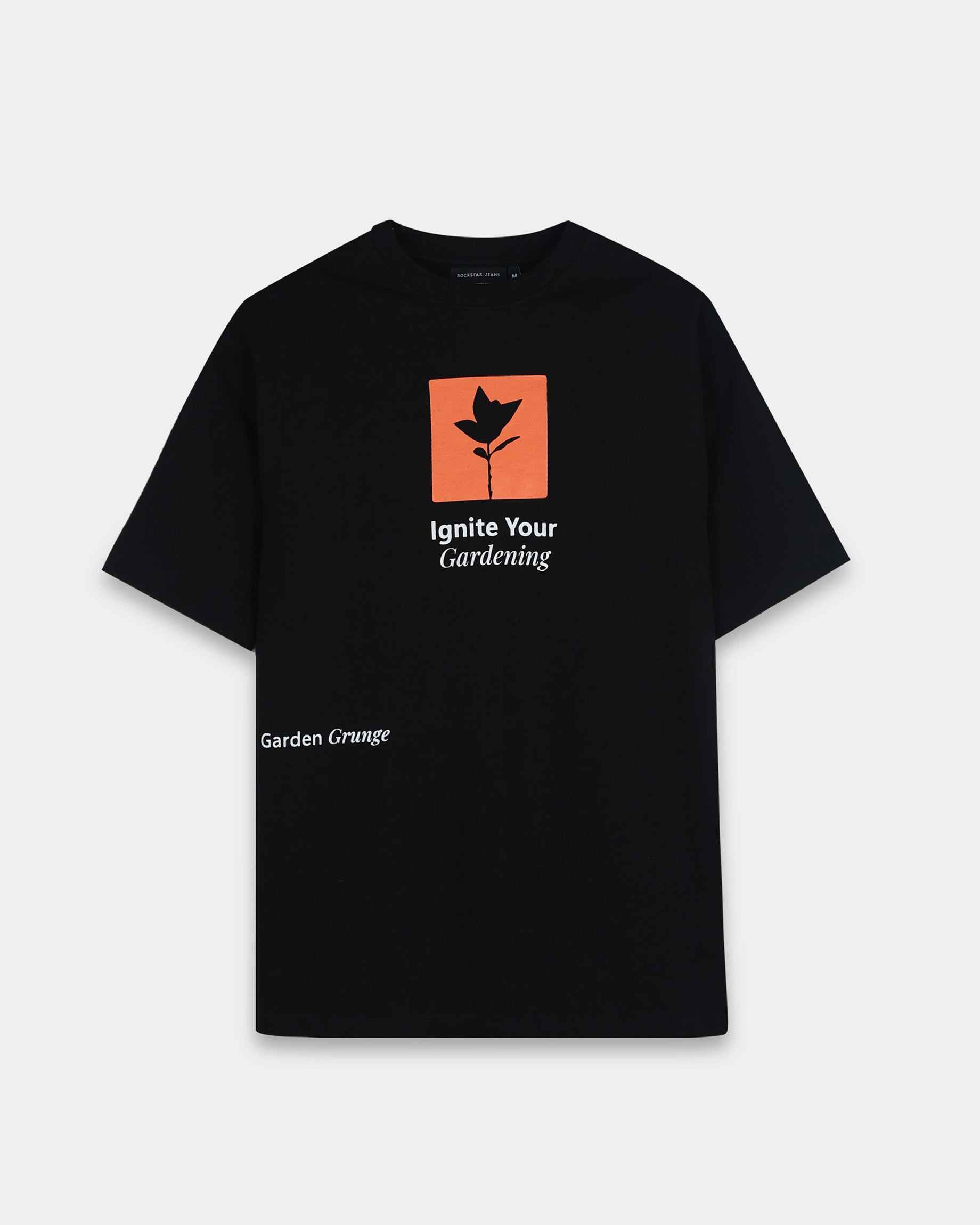 IGNITE YOUR GARDENING BLACK TEE - Relaxed Fit