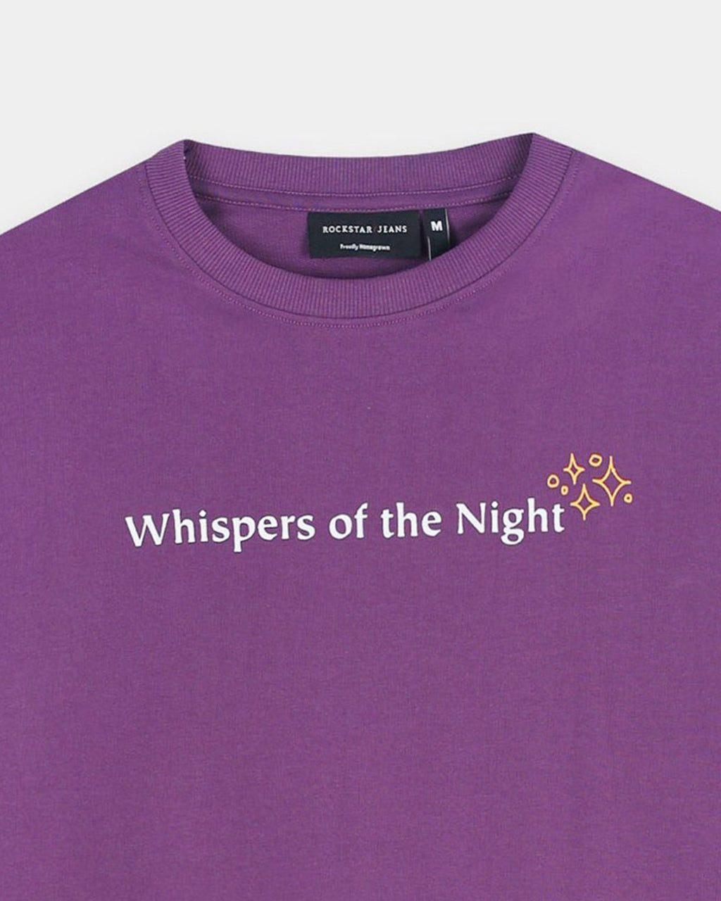 WHISPERS OF THE NIGHT PURPLE TEE - Relaxed Fit