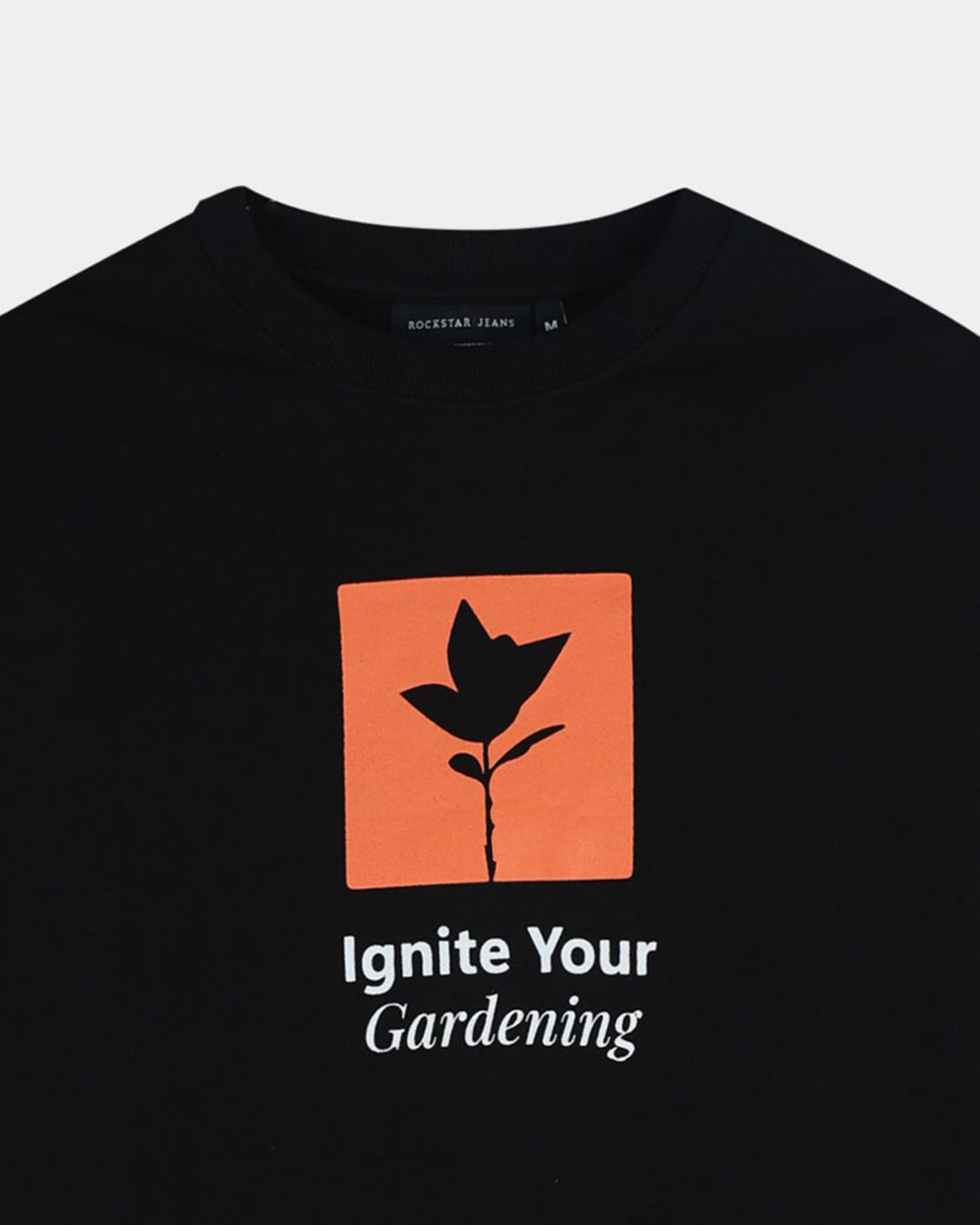 IGNITE YOUR GARDENING BLACK TEE - Relaxed Fit