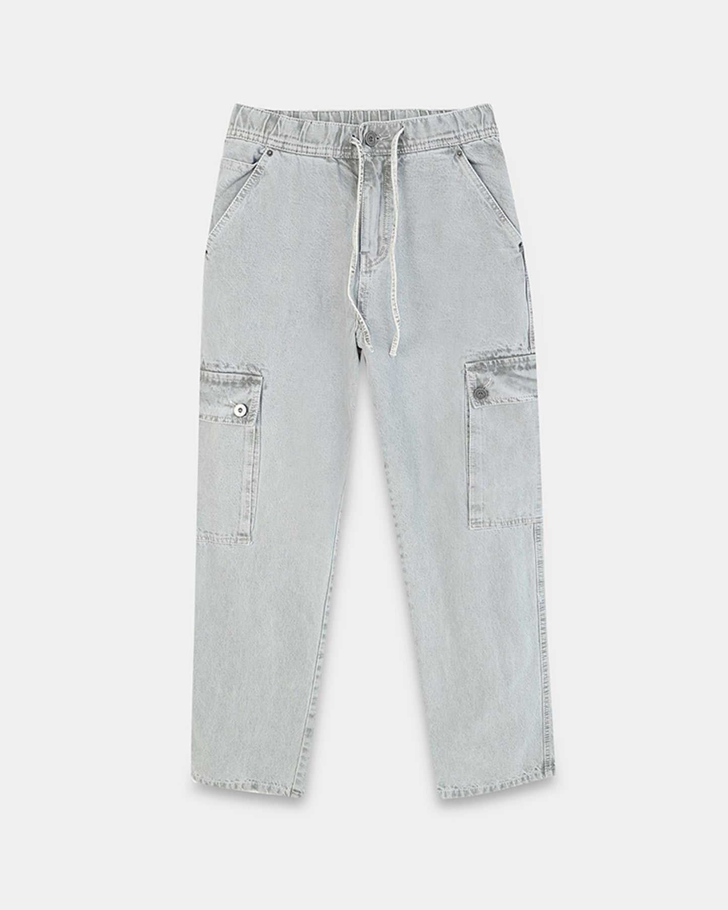 MAVERICK STEEL GREY DENIM - Relaxed fit