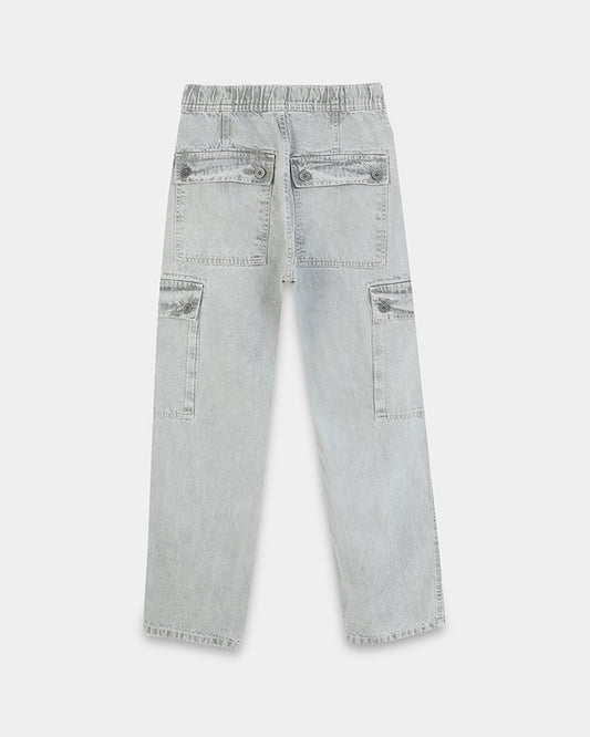 MAVERICK STEEL GREY DENIM - Relaxed fit