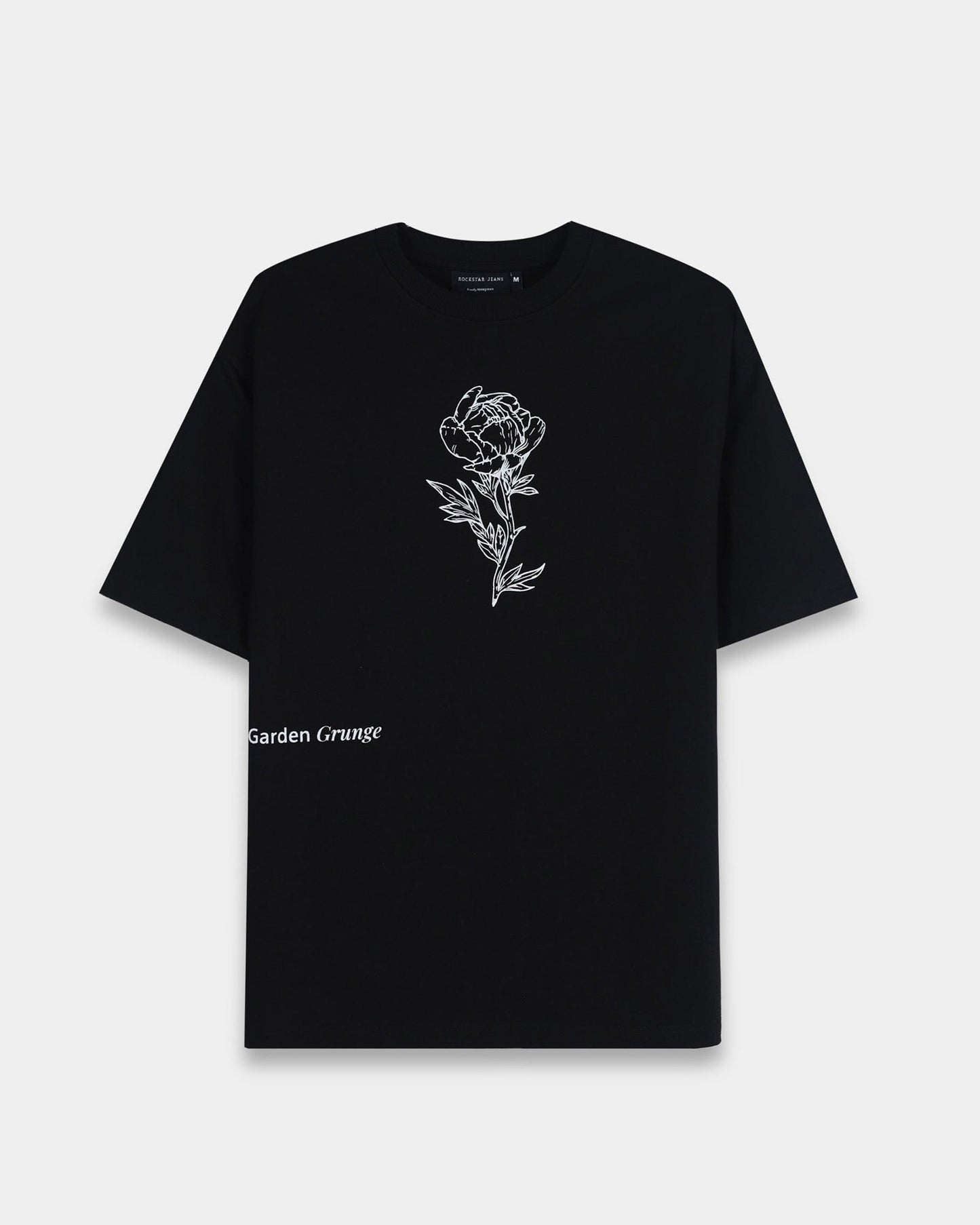 REIMAGINE BLACK TEE - Relaxed Fit