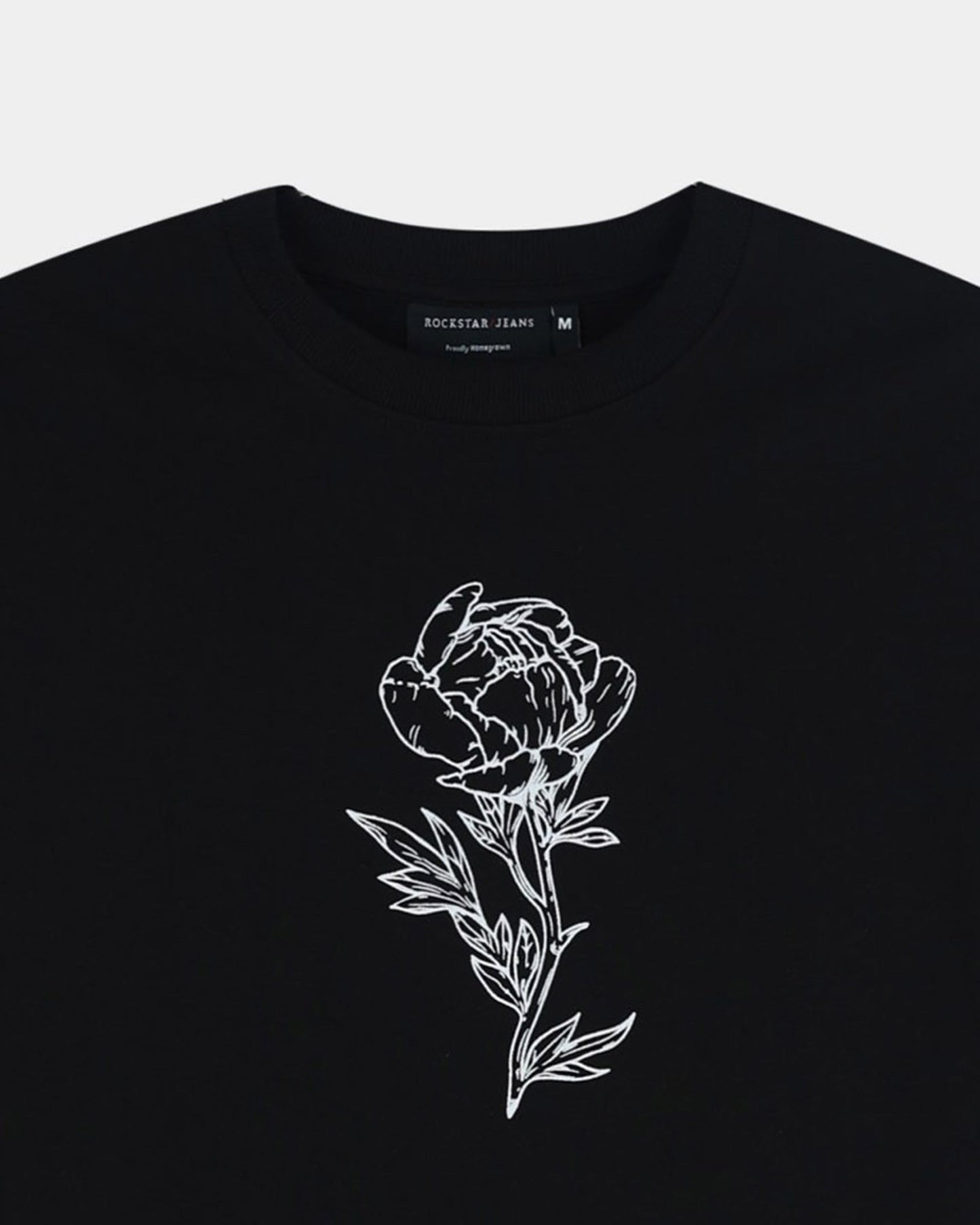 REIMAGINE BLACK TEE - Relaxed Fit