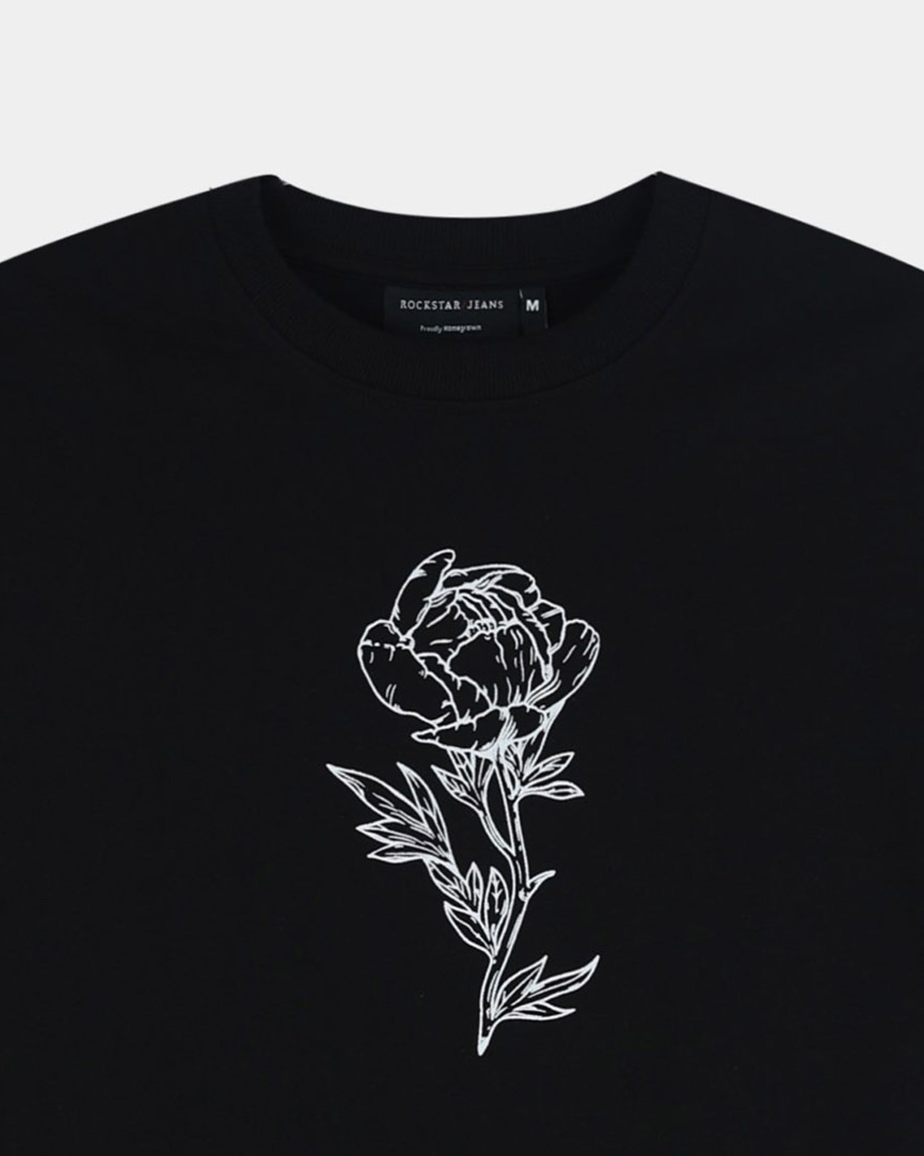 REIMAGINE BLACK TEE - Relaxed Fit