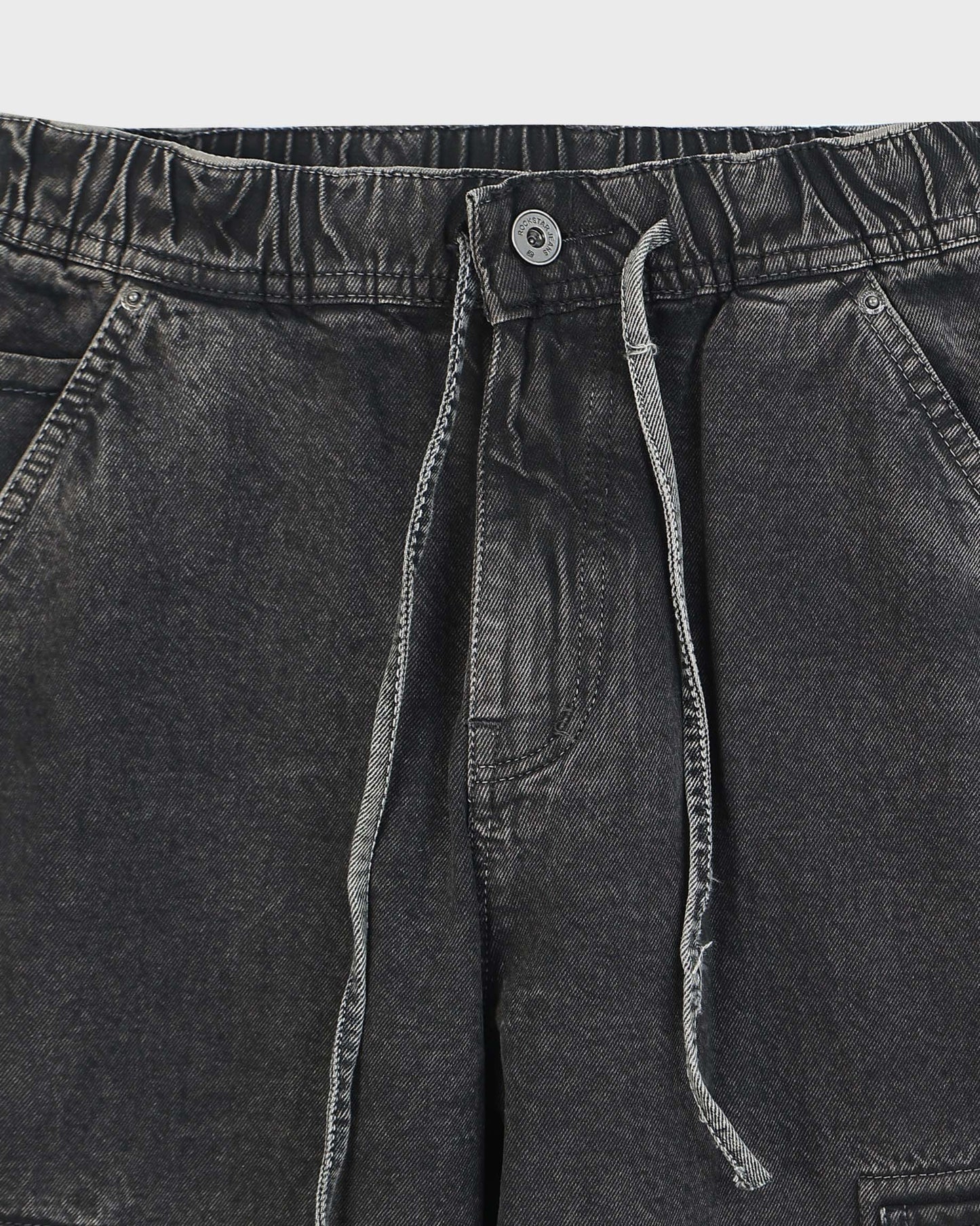 MAVERICK CHARCOAL DENIM - Relaxed fit