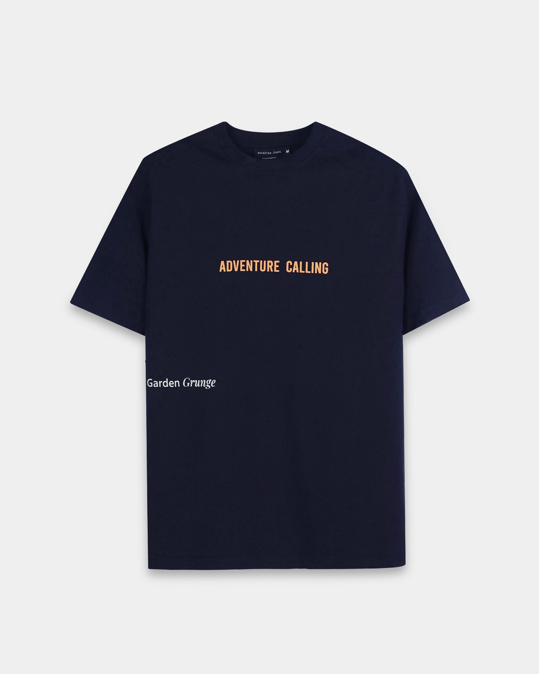 LIFE IS GOOD NAVY BLUE TEE - Relaxed Fit